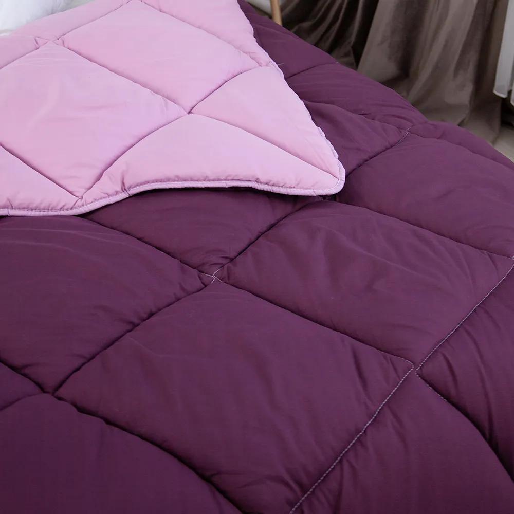 Quilt FRIENDLY "ALASKA" Burgundy combined, 150x205 - Photo 4