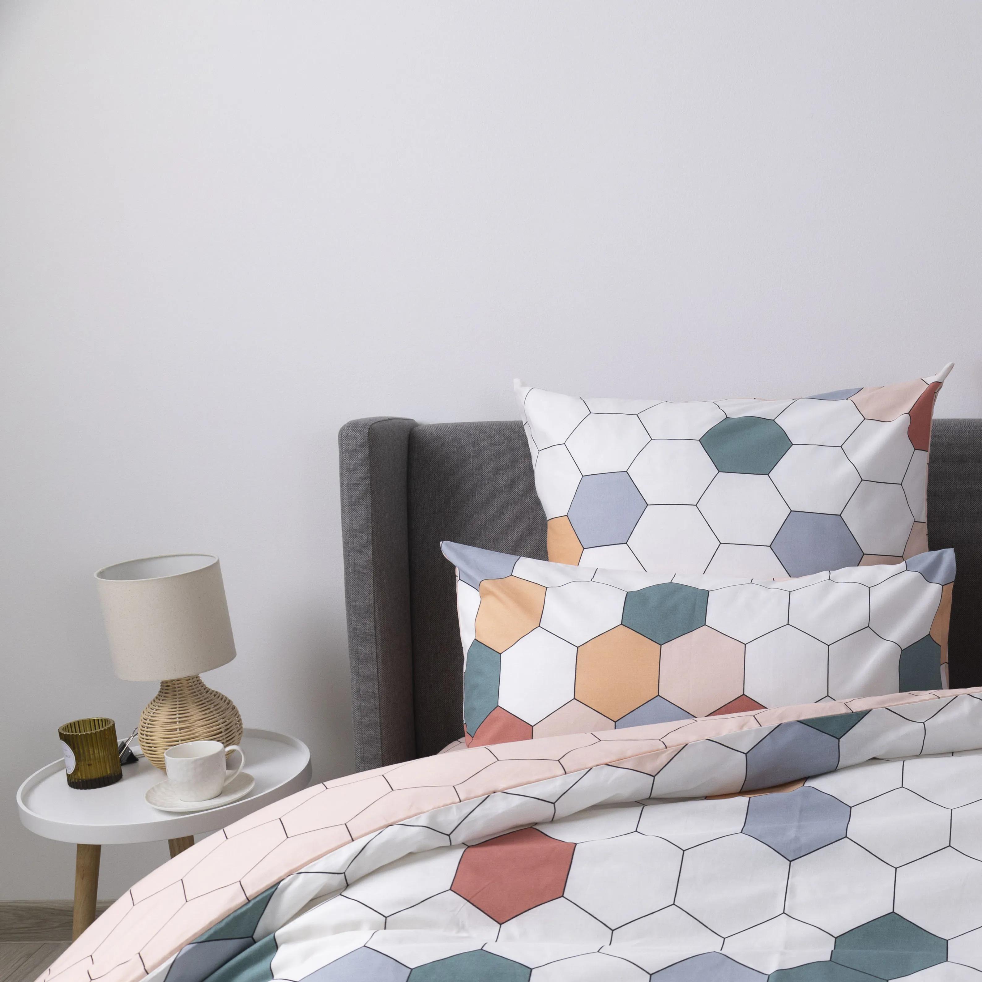 Постельное белье ТЕП "Happy Sleep" Красочные соты, 50x70, двуспальное - Фото 6