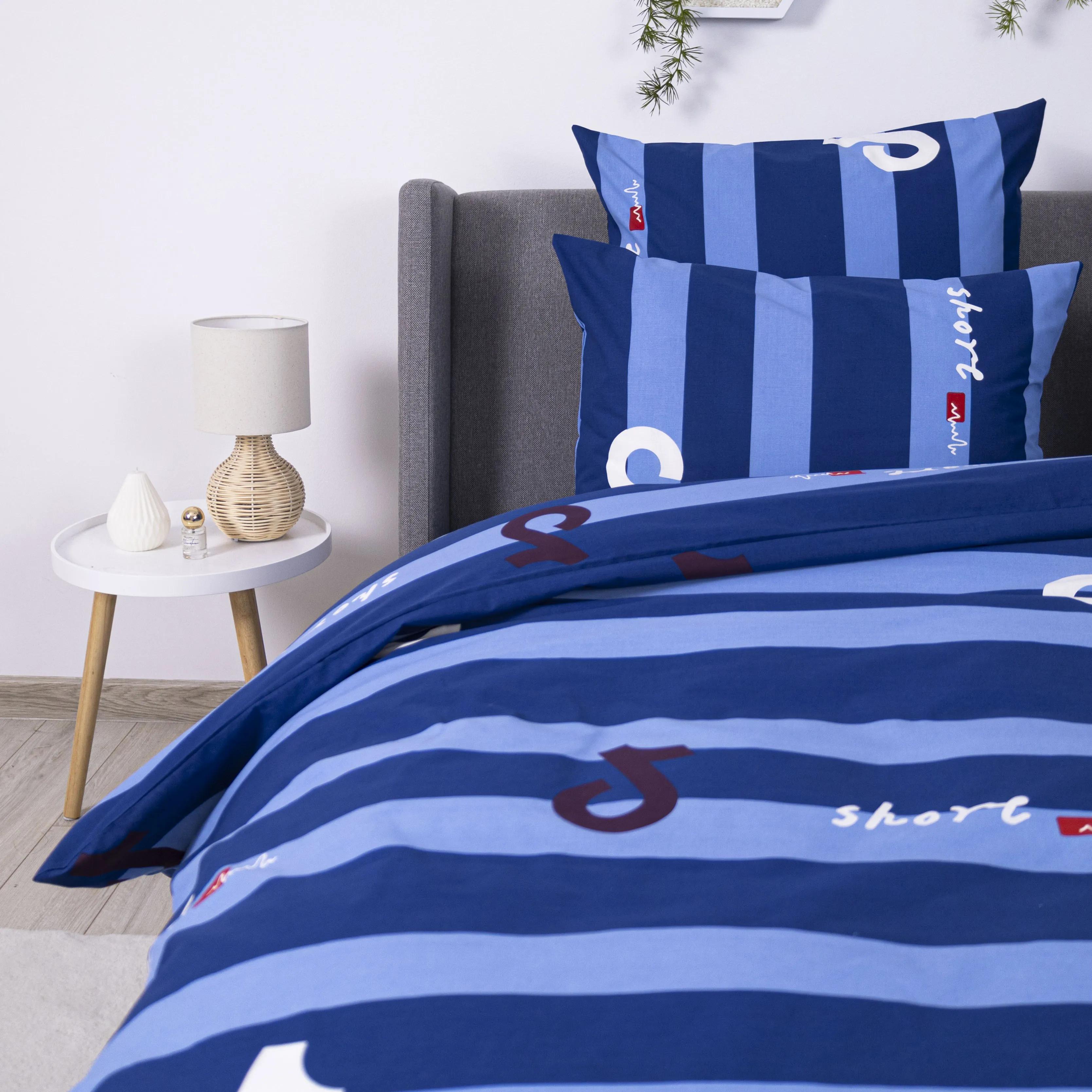 Bedding Set TEP "Soft dreams" Line Blue, 70x70, euro - Photo 6