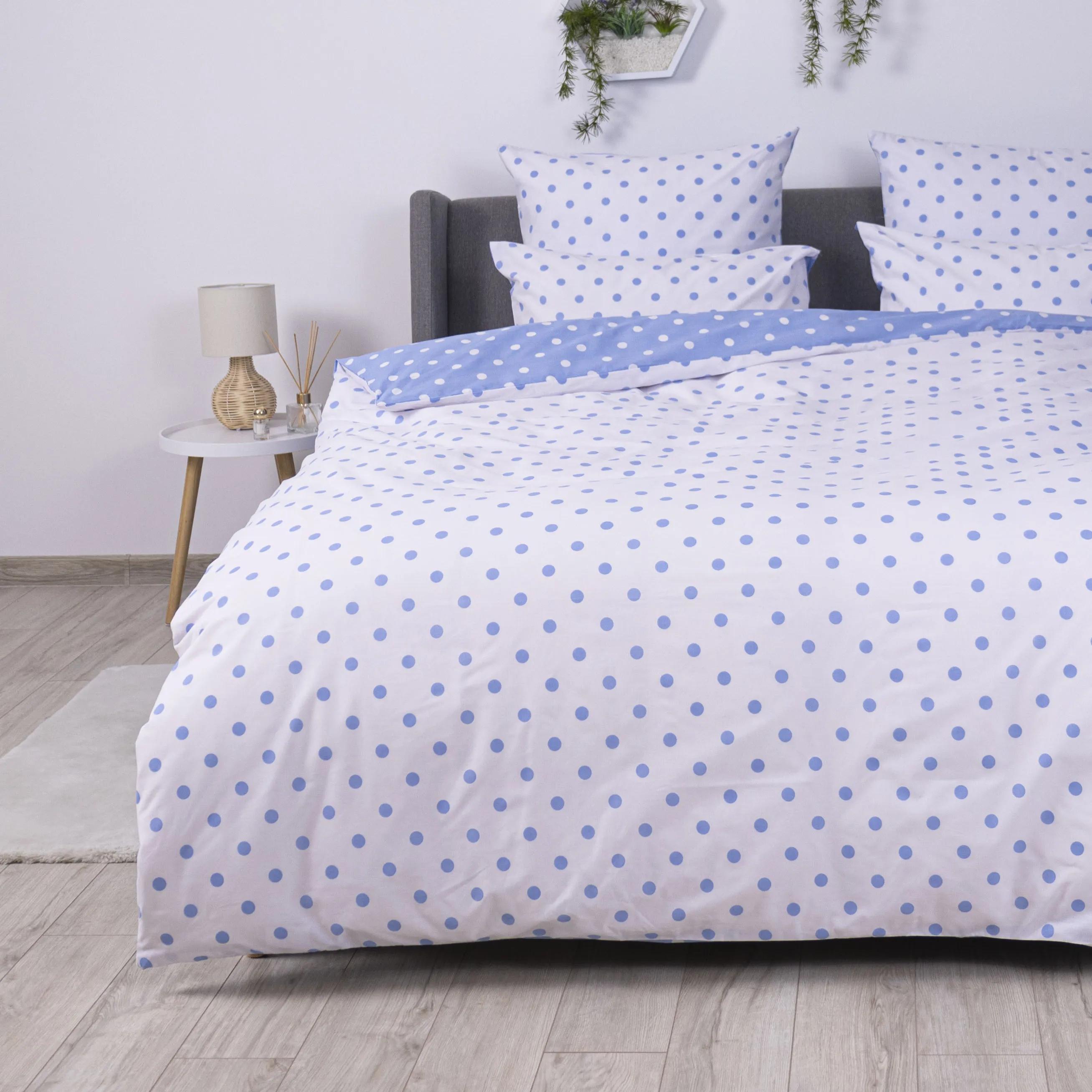 Постільна білизна ТЕП "Happy Sleep" Light Blue Dots, 50x70, полуторна - Фото 7