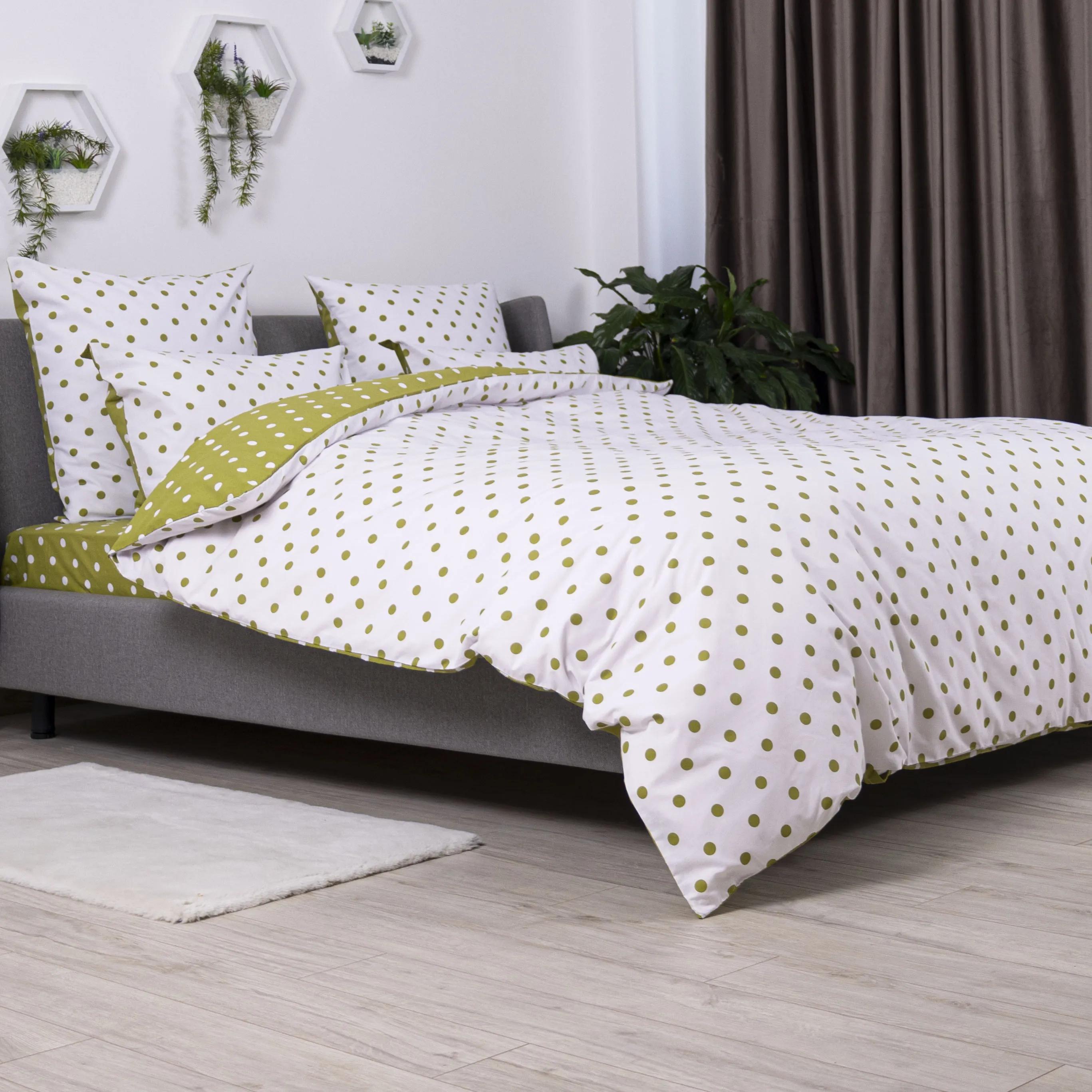 Постільна білизна ТЕП "Happy Sleep" Olive Dots, 50x70, полуторна - Фото 5