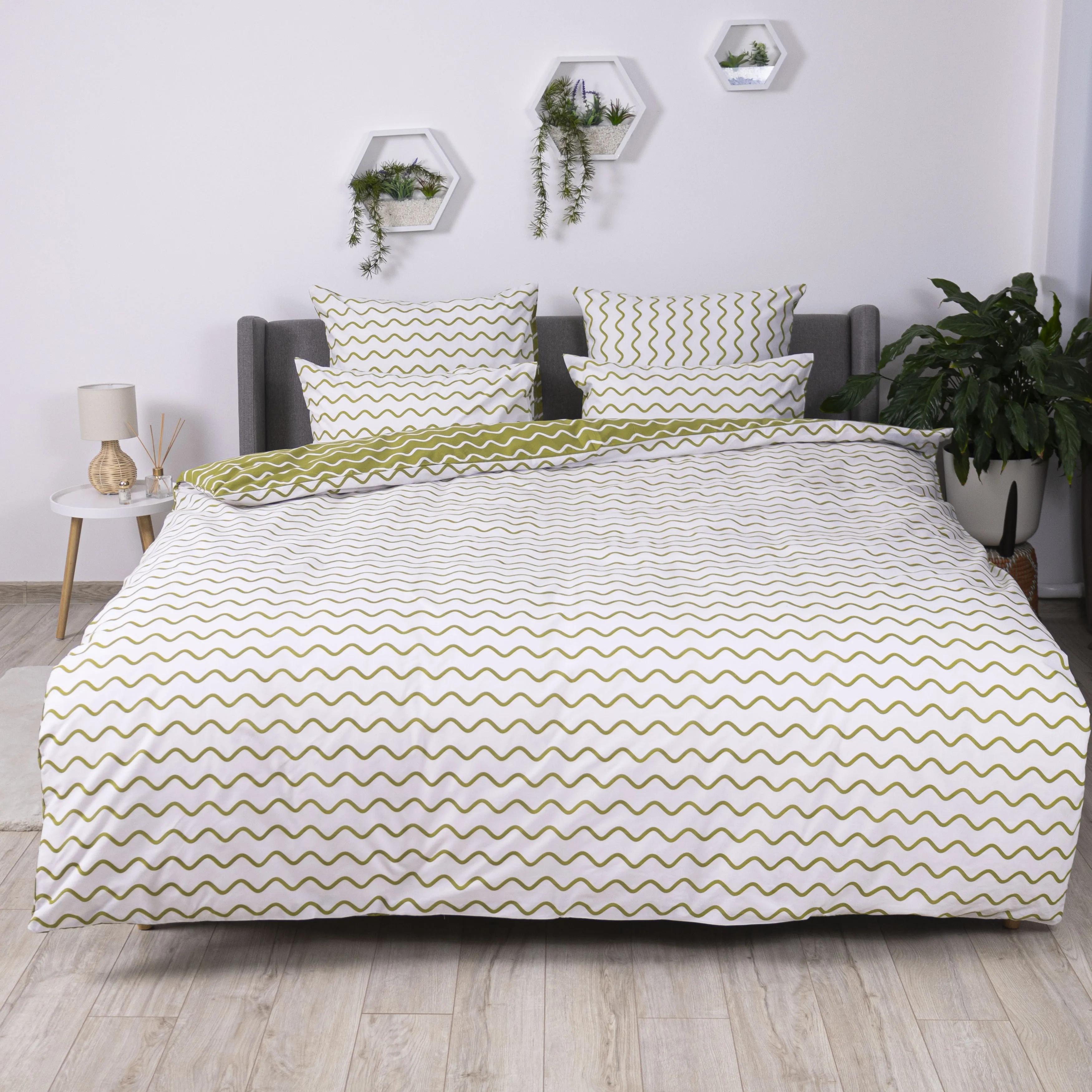 Постельное белье ТЕП "Happy Sleep" Olive Dream, 50x70, евро - Фото 3