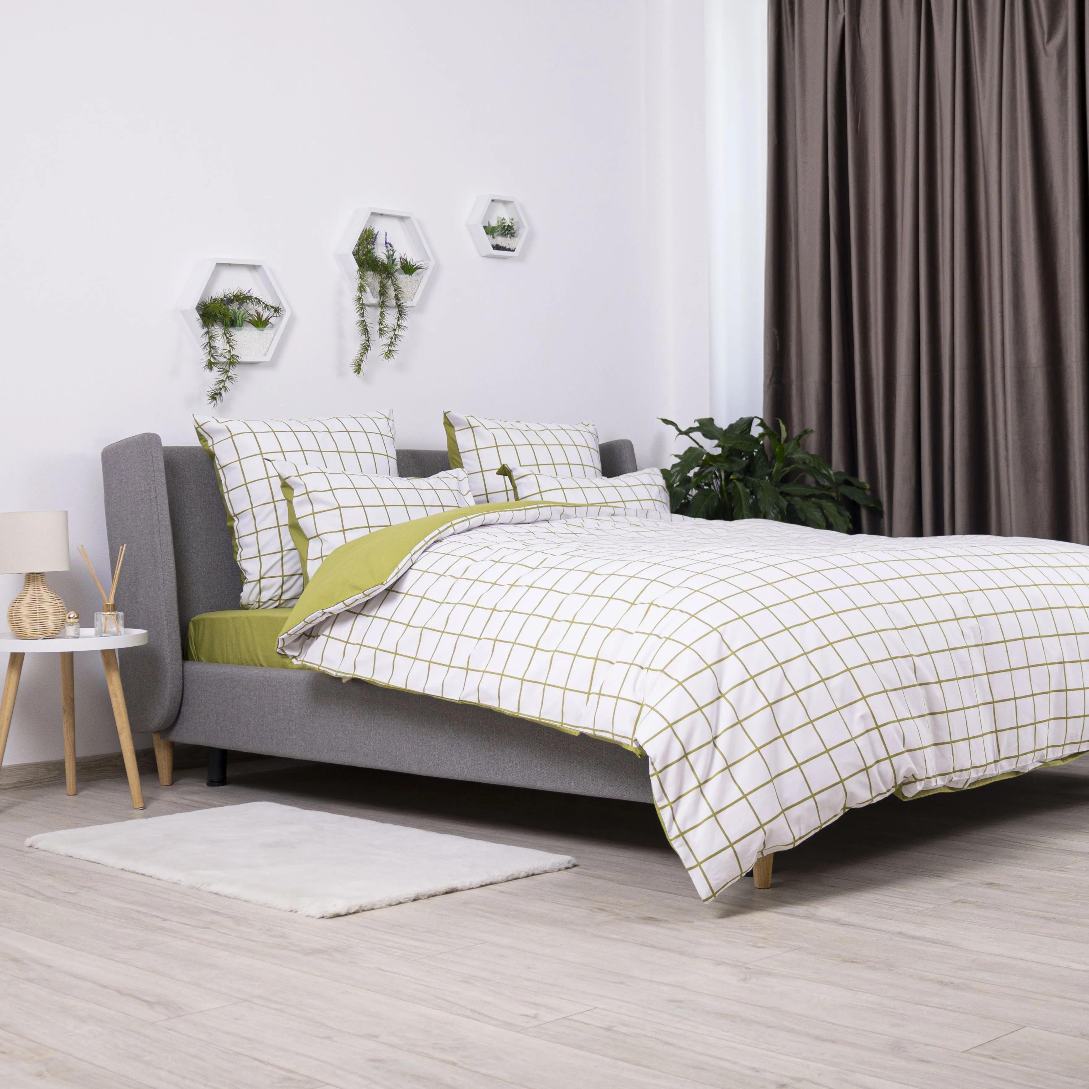 Постільна білизна ТЕП "Happy Sleep" Olive Check, 50x70, євро - Фото 5
