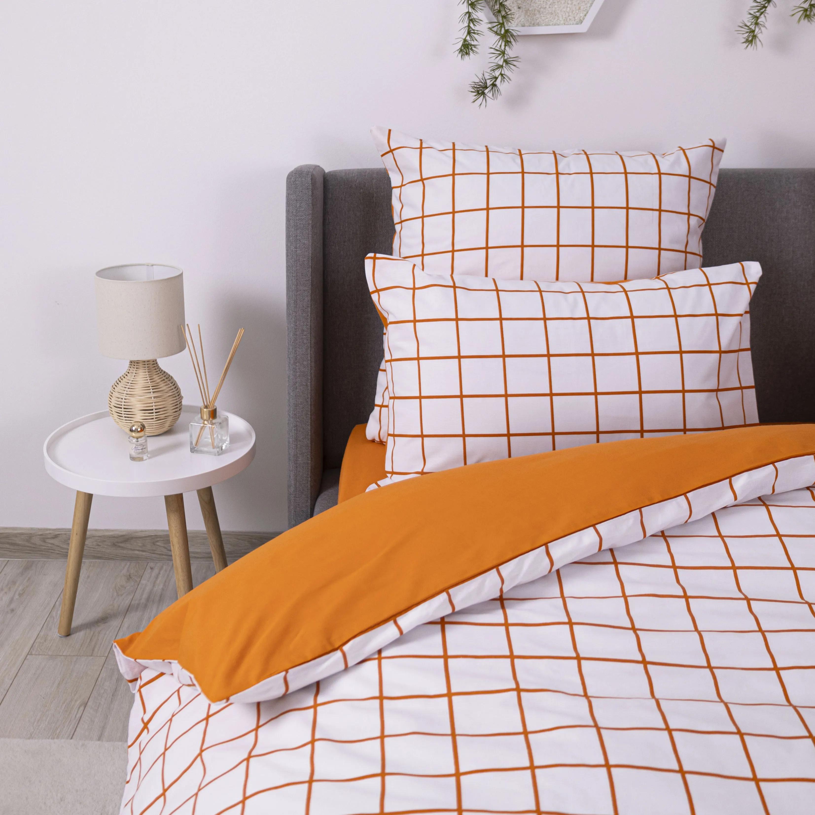 Постільна білизна ТЕП "Happy Sleep" Terracotta Check, 50x70, двоспальна - Фото 6
