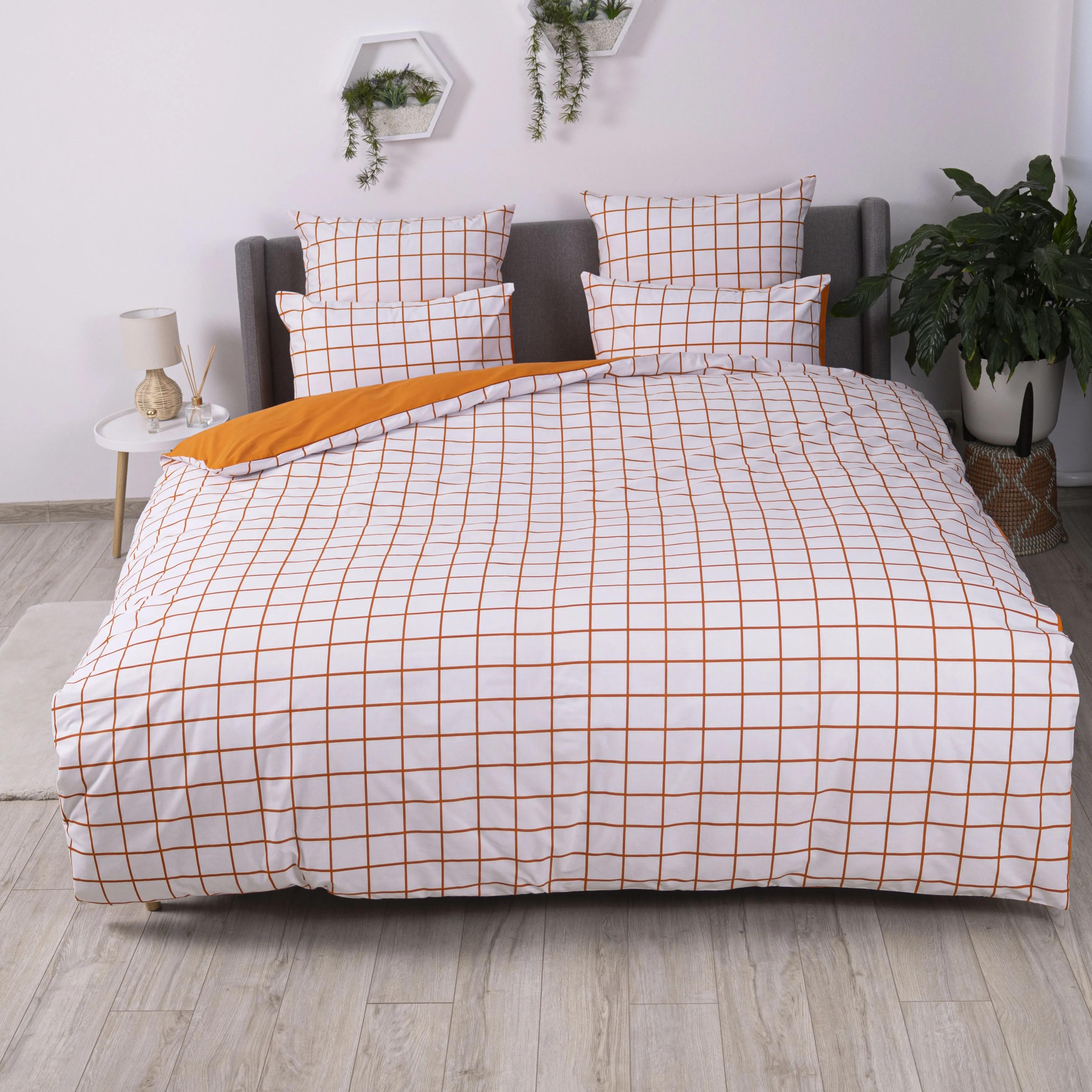 Постільна білизна "ТЕП" Terracotta Check, 70x70, євро - Фото 3