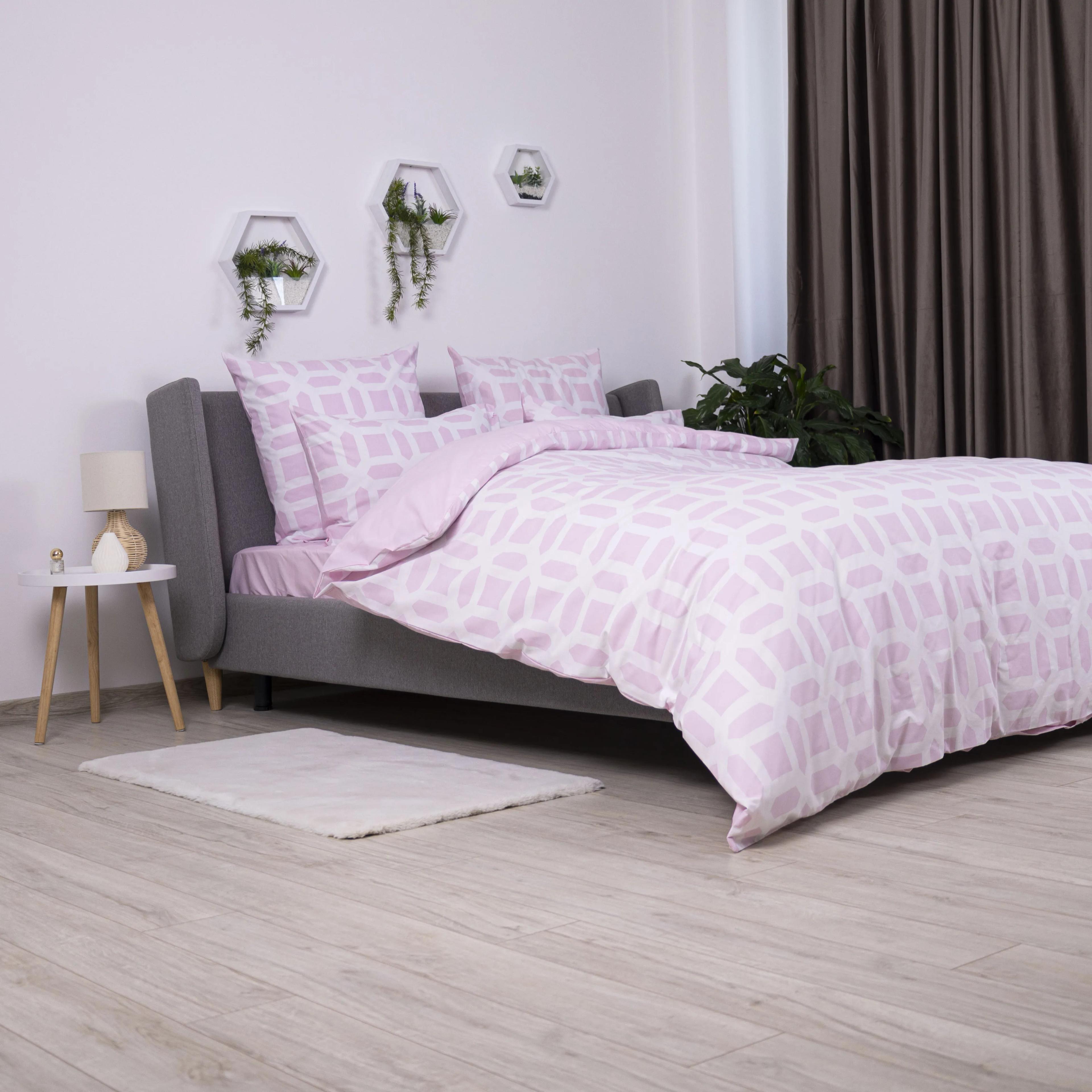 Bed Linen Set TEP "Happy Sleep" Rozhevi mriyi, 50x70, two-bedroom - Photo 4