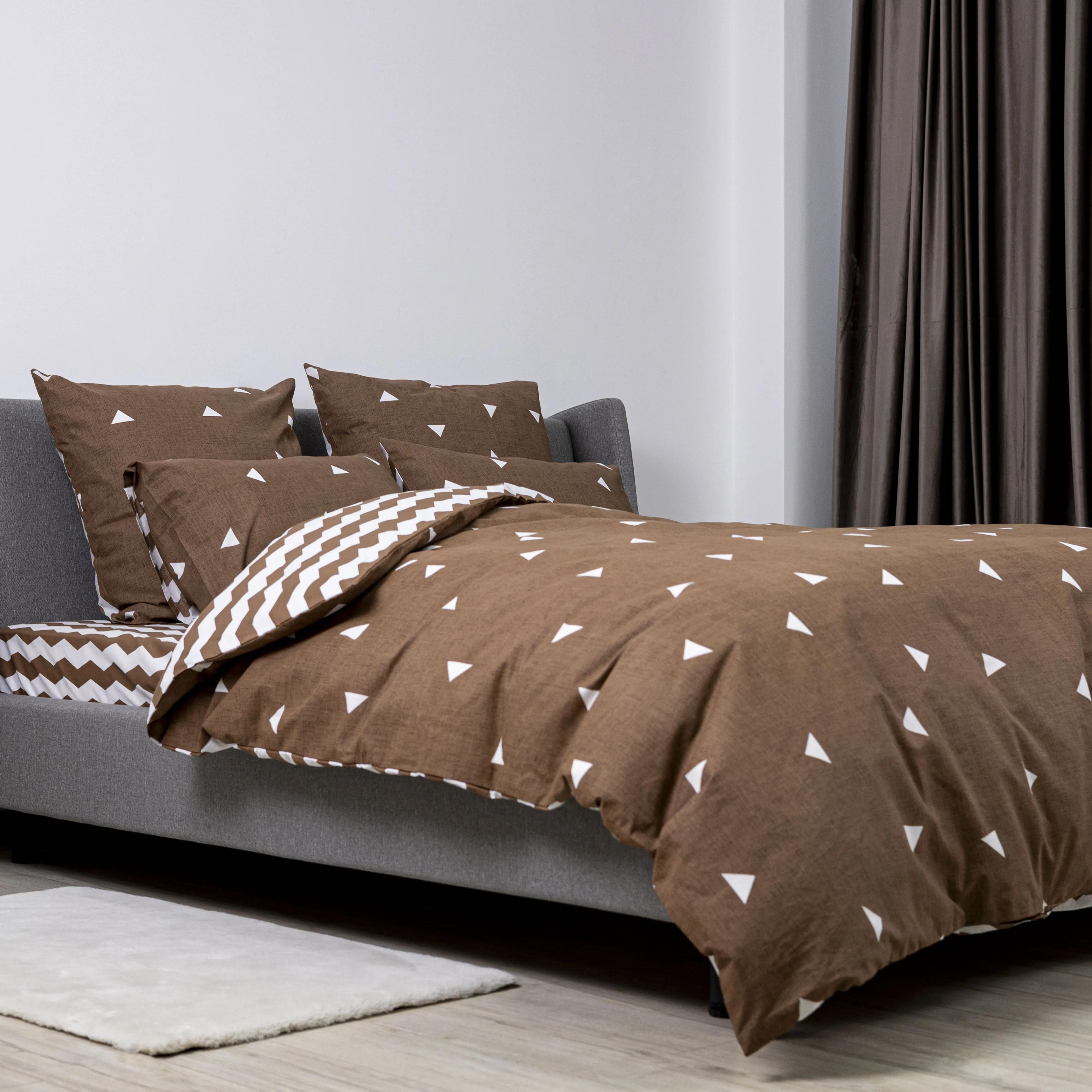 Bedding Set "TEP" Cappuccino Night, 70x70, euro - Photo 4