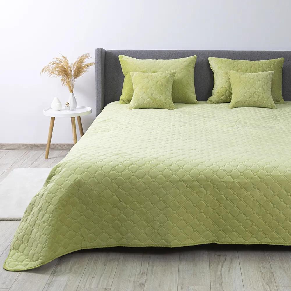 Bed Covers TEP "VELOUR" Salad/Rhombus straight