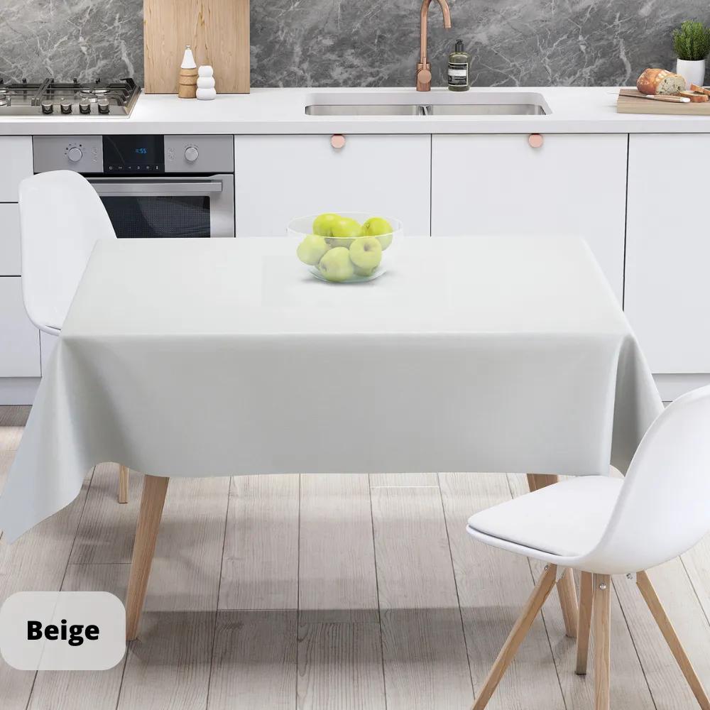 Tablecloth "Panama" water repellent Beige