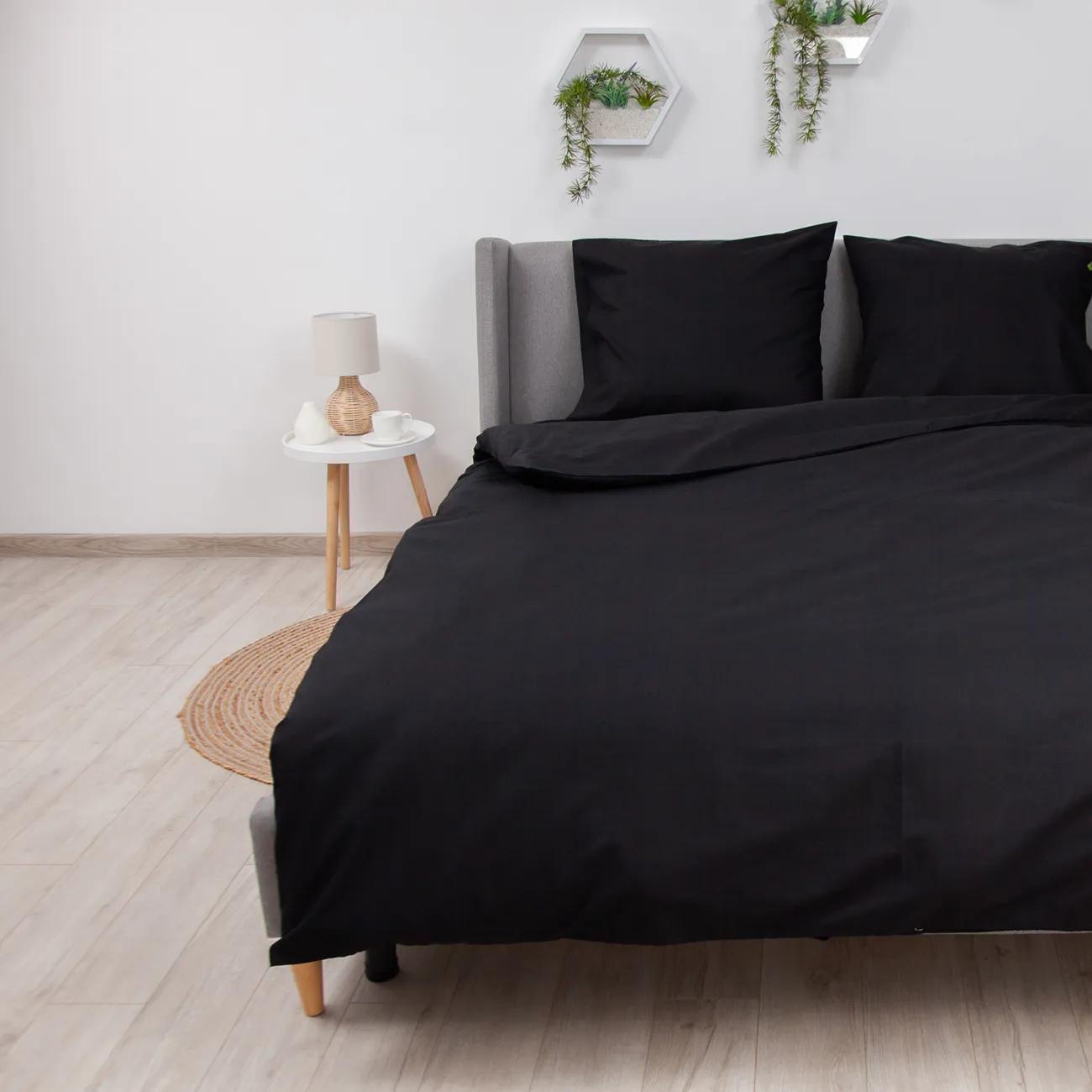Bedding Set "TEP" Phantom Black, 70x70, two-bedroom - Photo 5