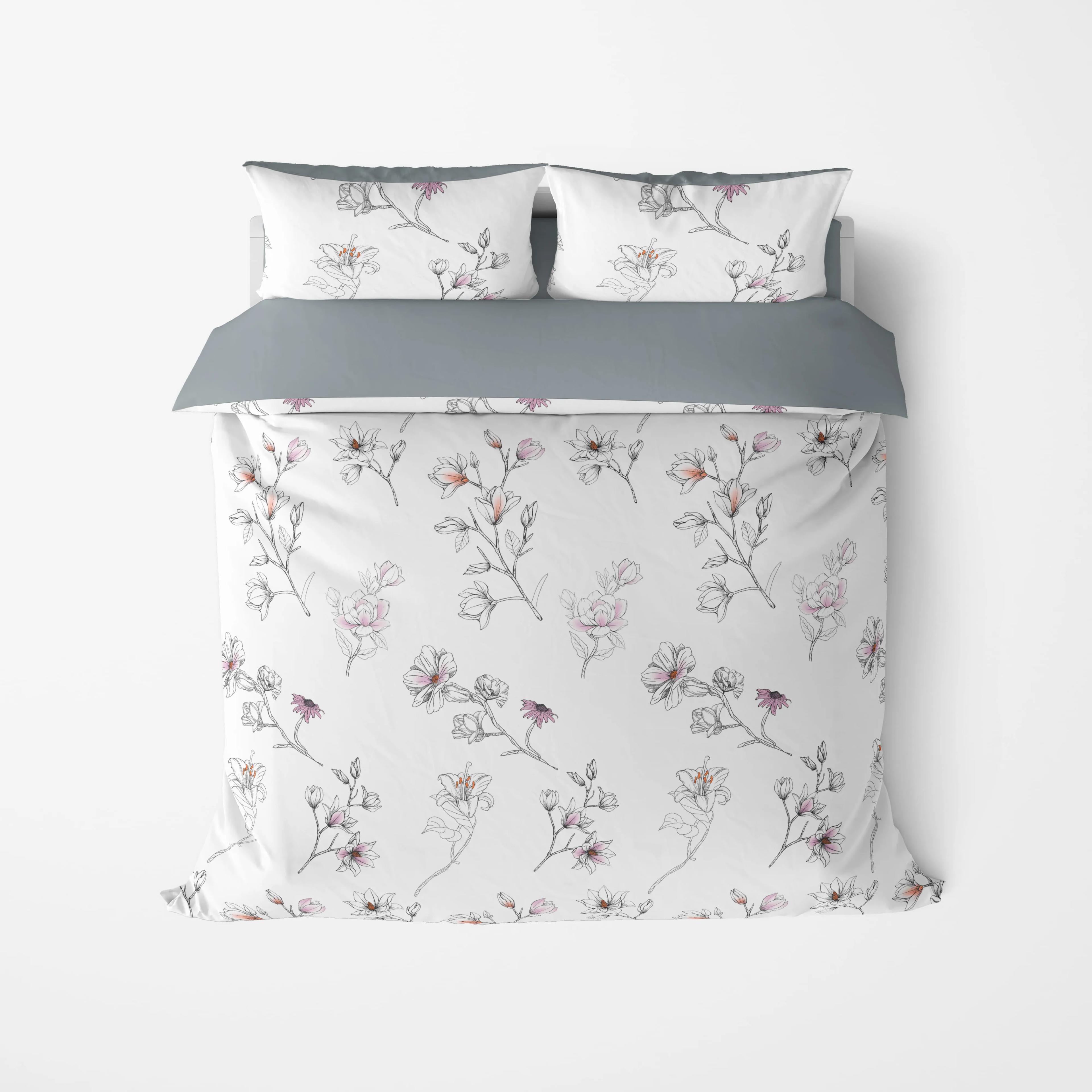 Bed Linen Set TEP "Happy Sleep" Bile tsvitinnya, 50x70