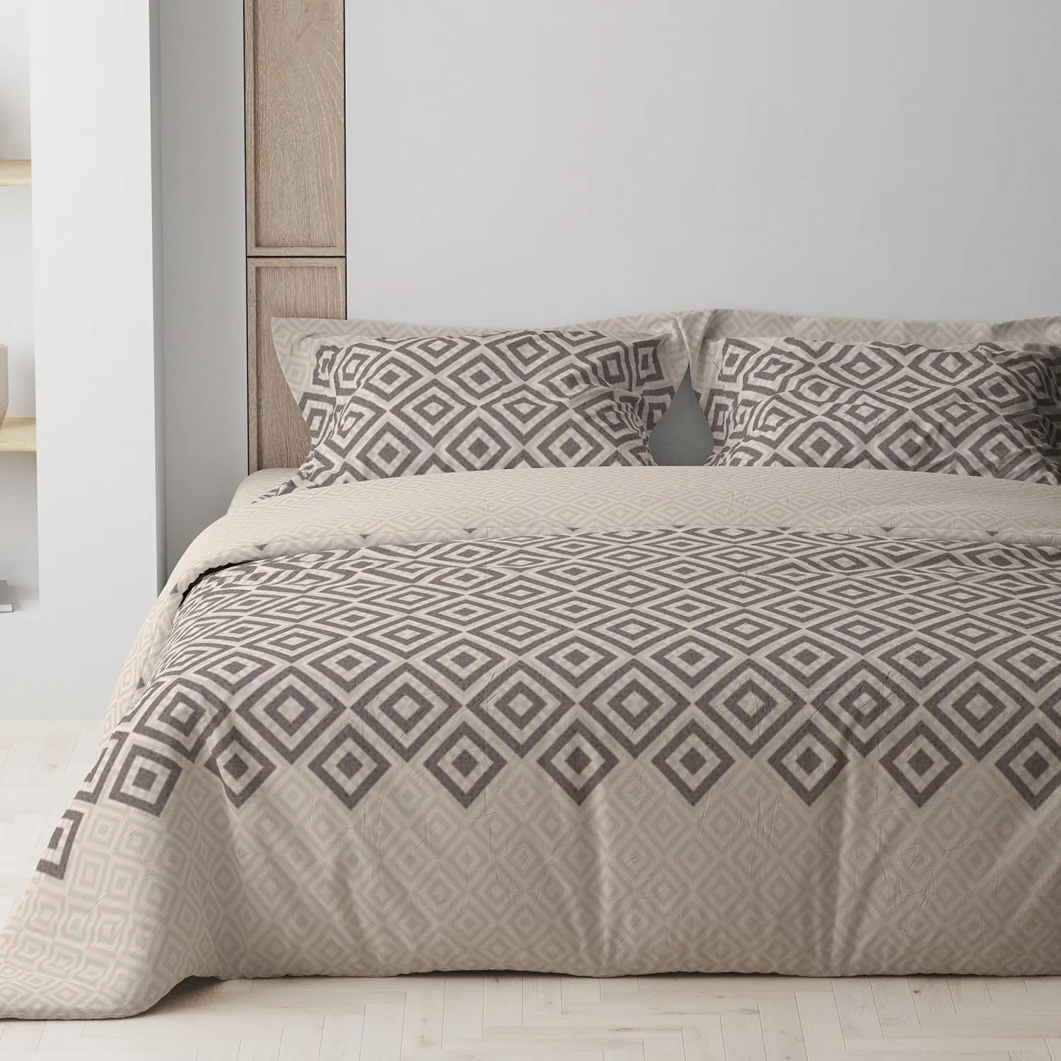 Постельное белье ТЕП "Happy Sleep" Squares, 50x70, полуторное - Фото 2
