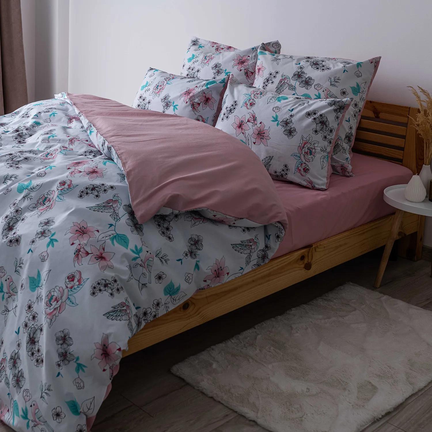Постільна білизна ТЕП "Soft dreams" English Flower, 70x70, двоспальна - Фото 2