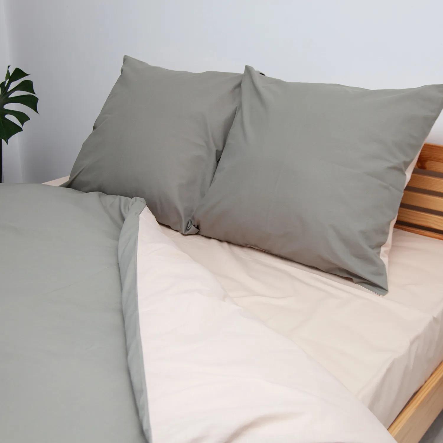 Bed Linen Set "TEP" Naturalniy smaragd, 70x70, euro - Photo 6