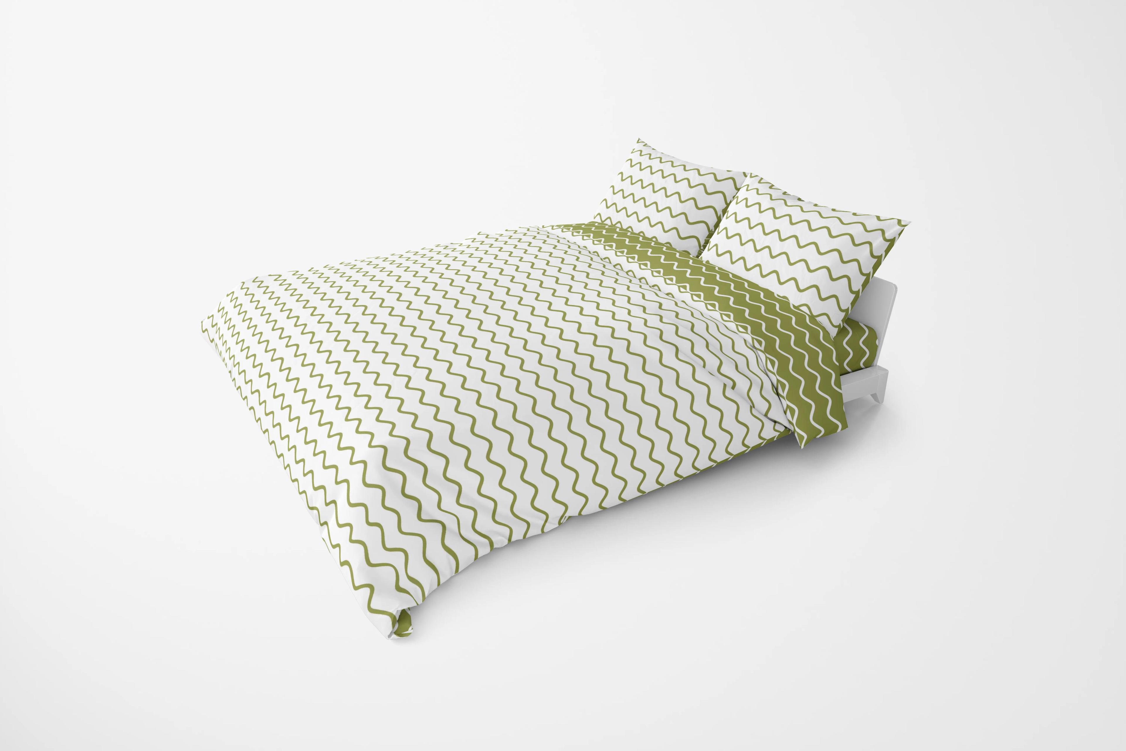 Bedding Set "TEP" Olive Dream, 70x70, euro - Photo 3