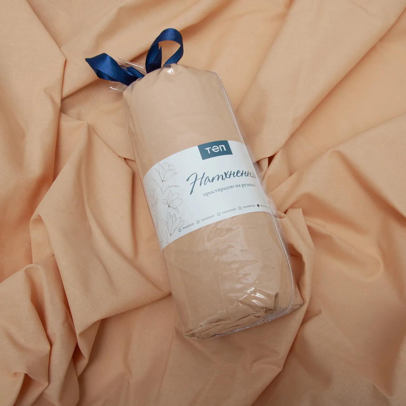 Простынь "НАТХНЕННЯ" с резинкой Creamy