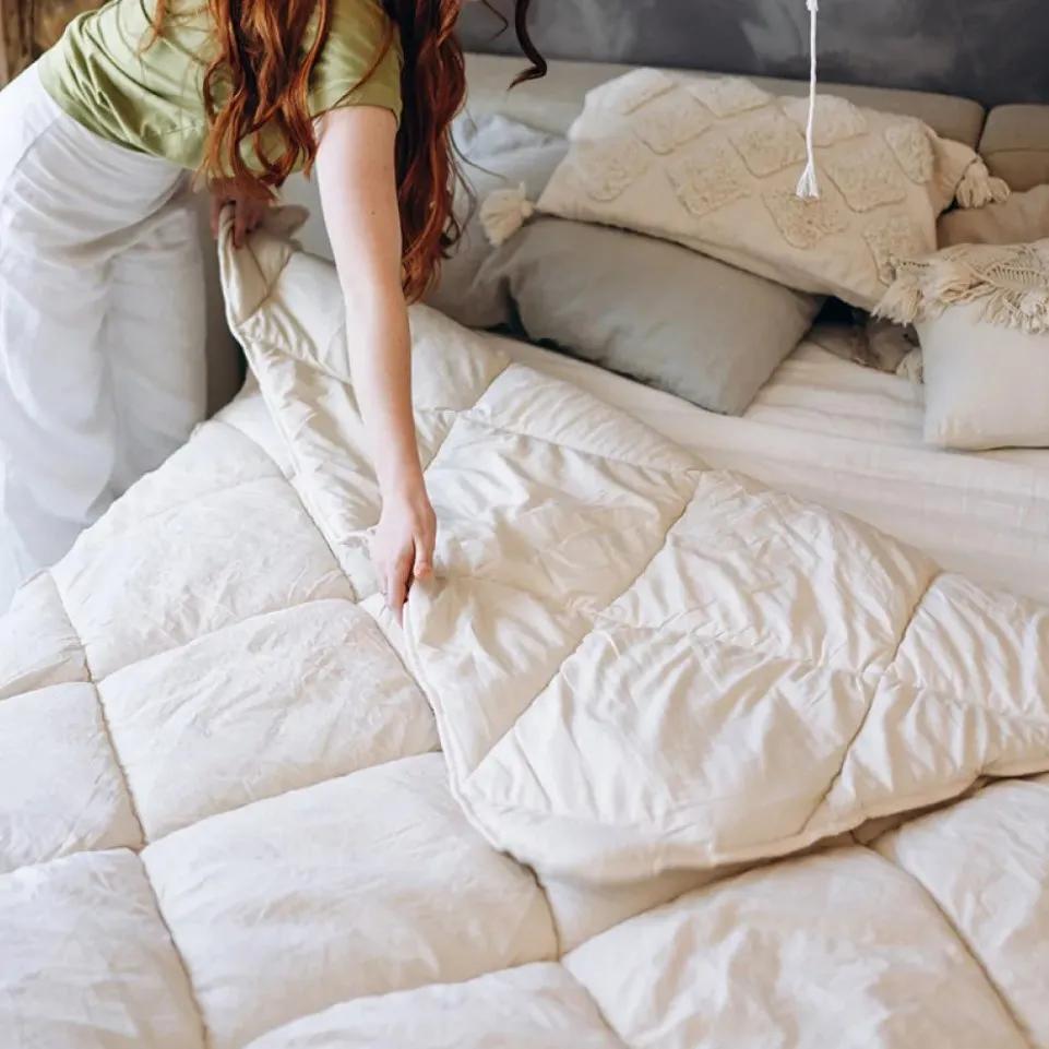 Ковдра "WASHED COTTON" Білий