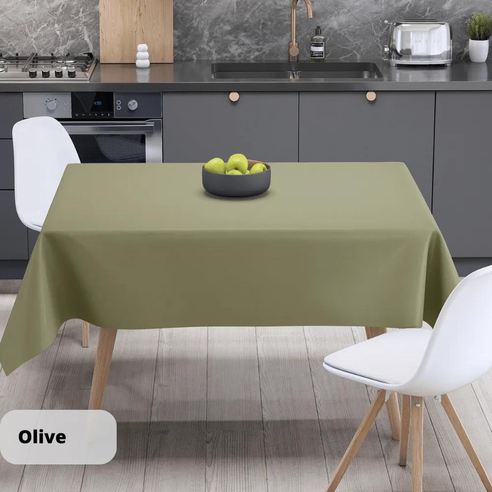 Tablecloth "Aquastop" water repellent Olive