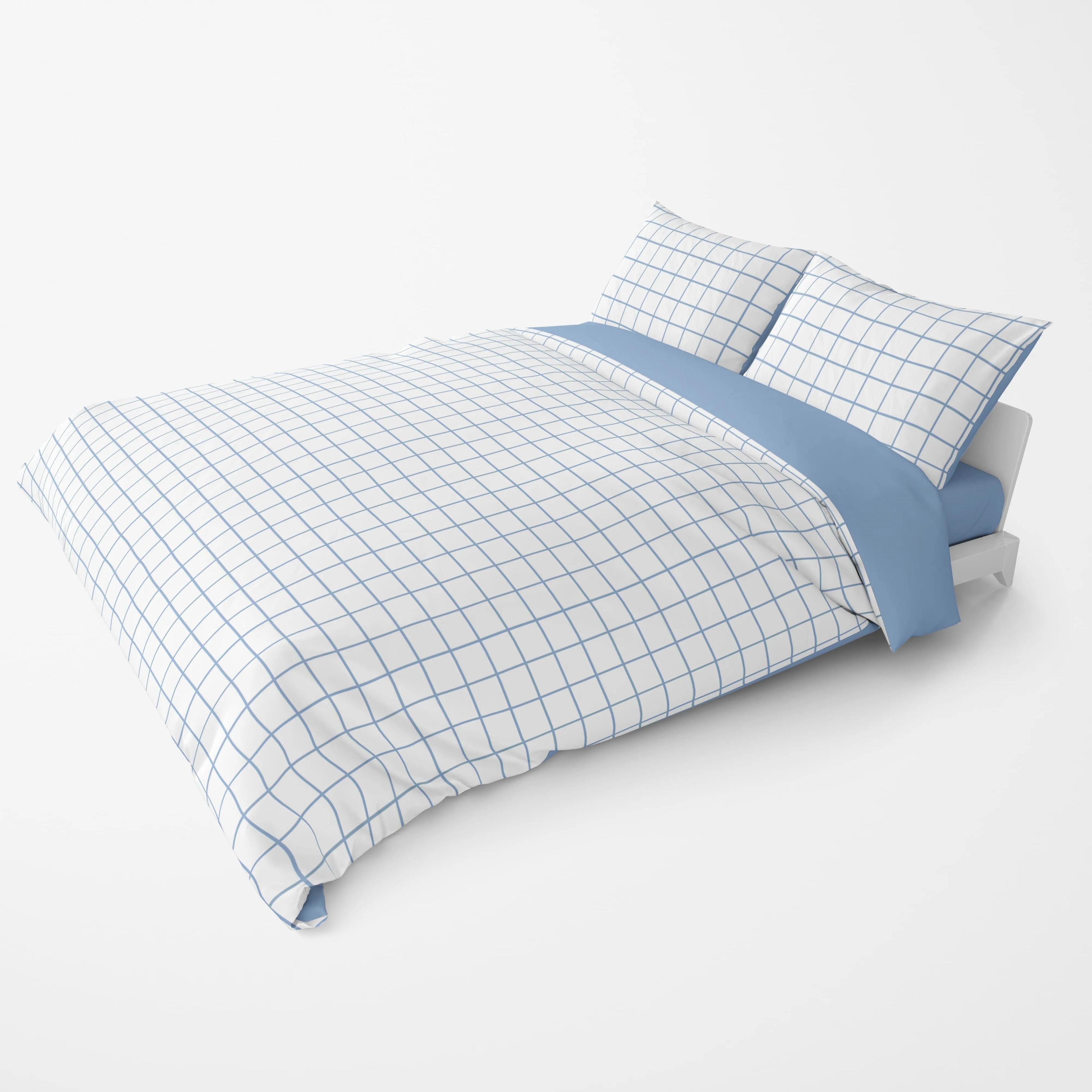 Постельное белье "ТЕП" Blue Check, 70x70