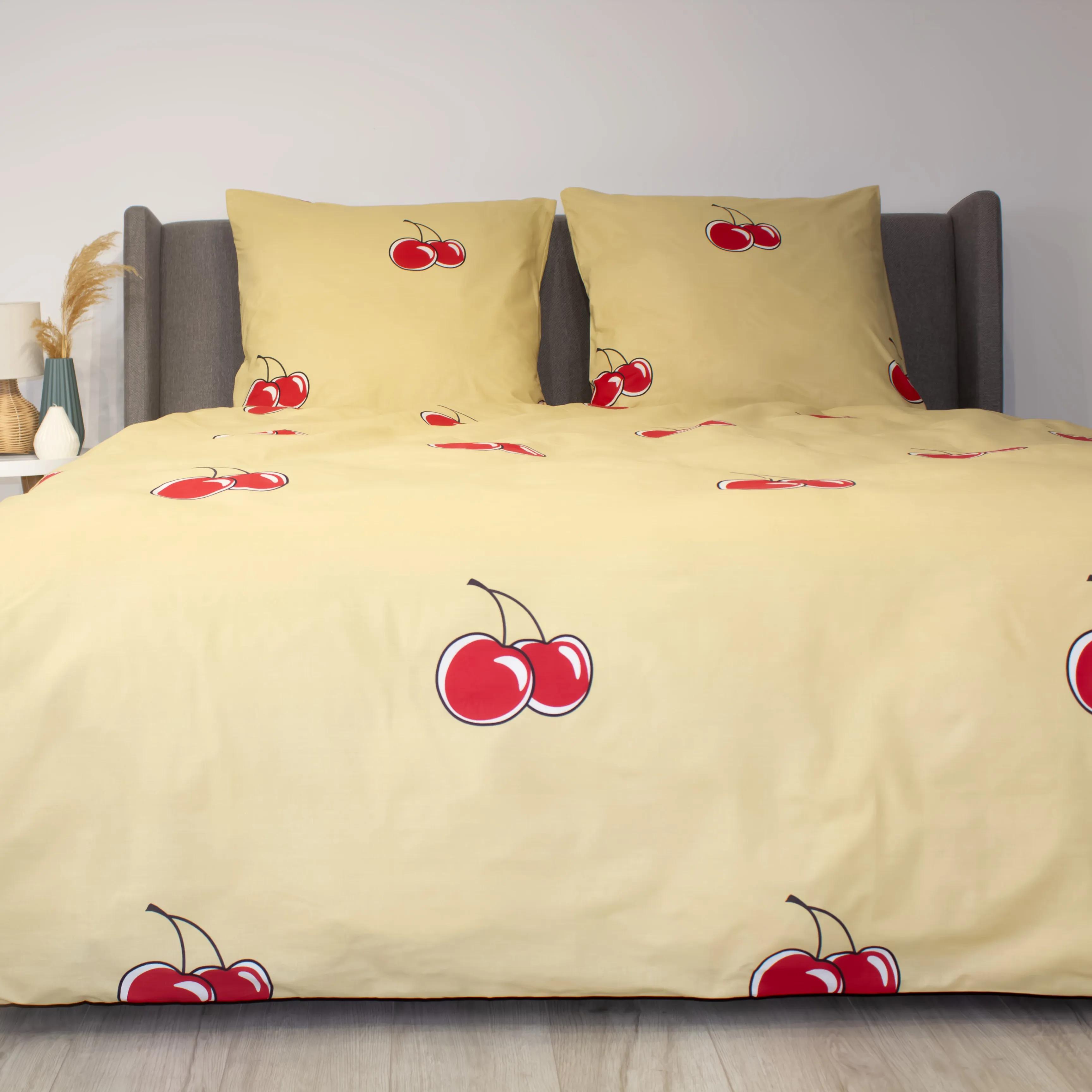 Комплект постільної білизни ТЕП "Soft dreams" Coffee Cherry, євро - Фото 3