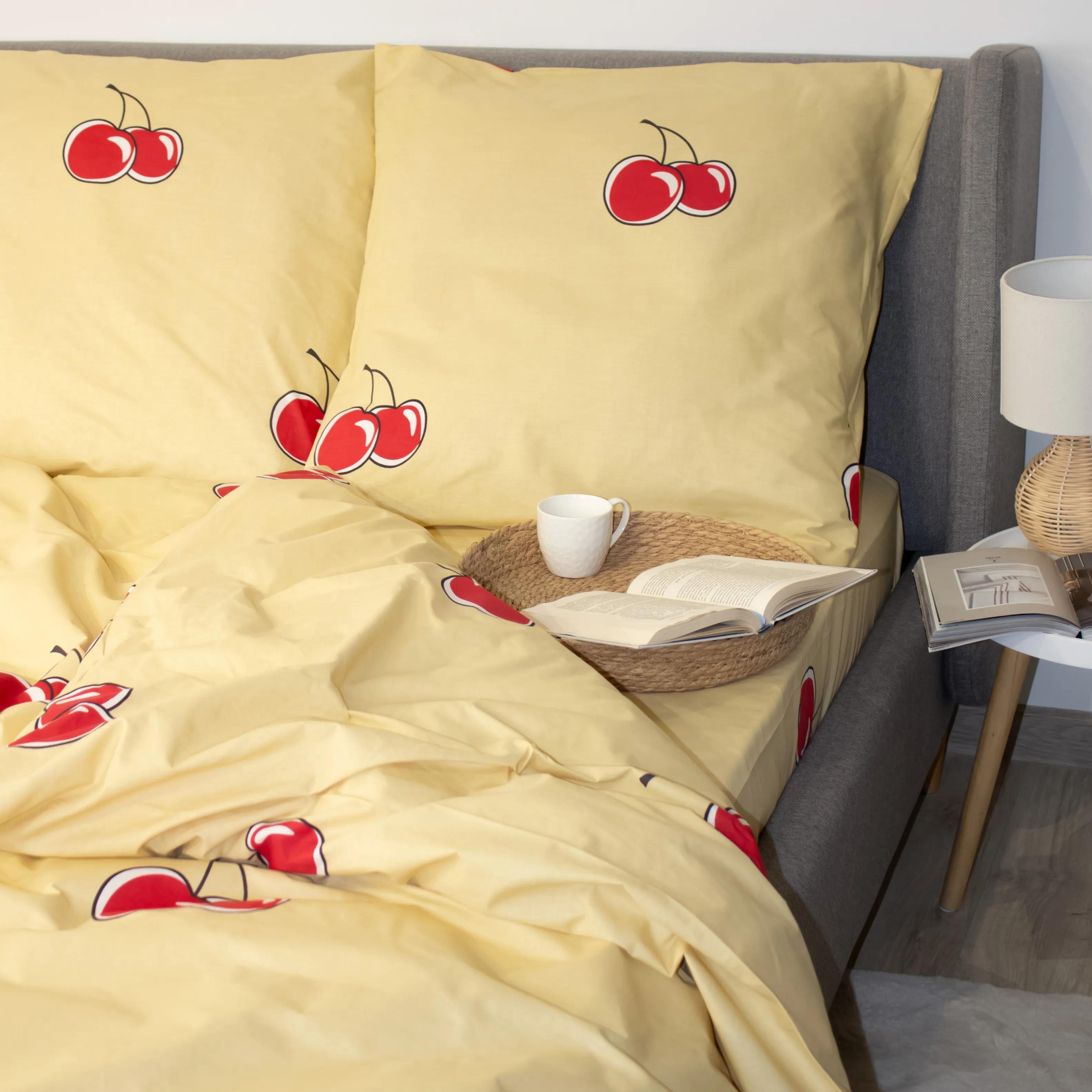 Комплект постільної білизни ТЕП "Soft dreams" Coffee Cherry, євро - Фото 6