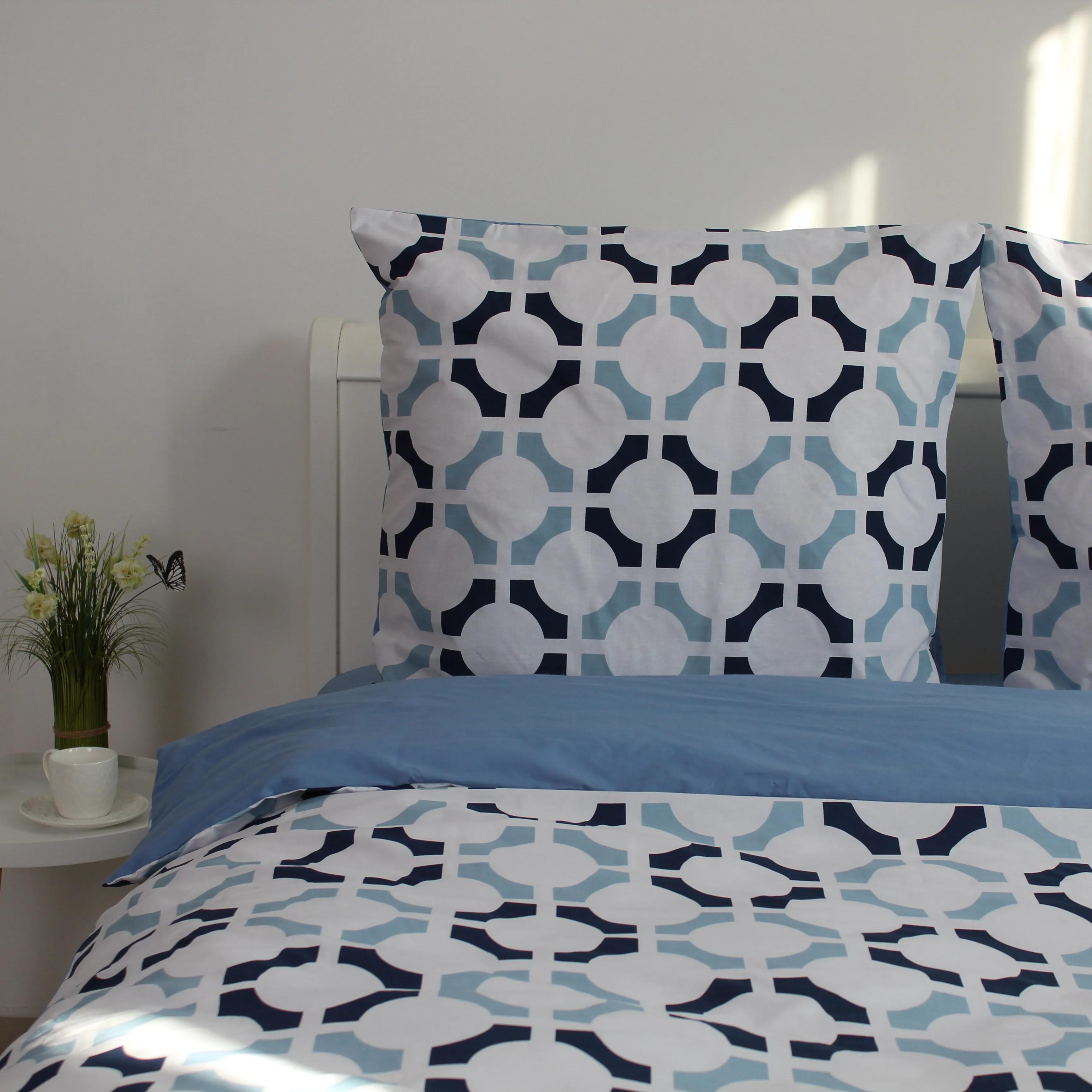 Bed Linen Set ТЕП «Happy Sleep» Ocean Grid, one and a half - Photo 3