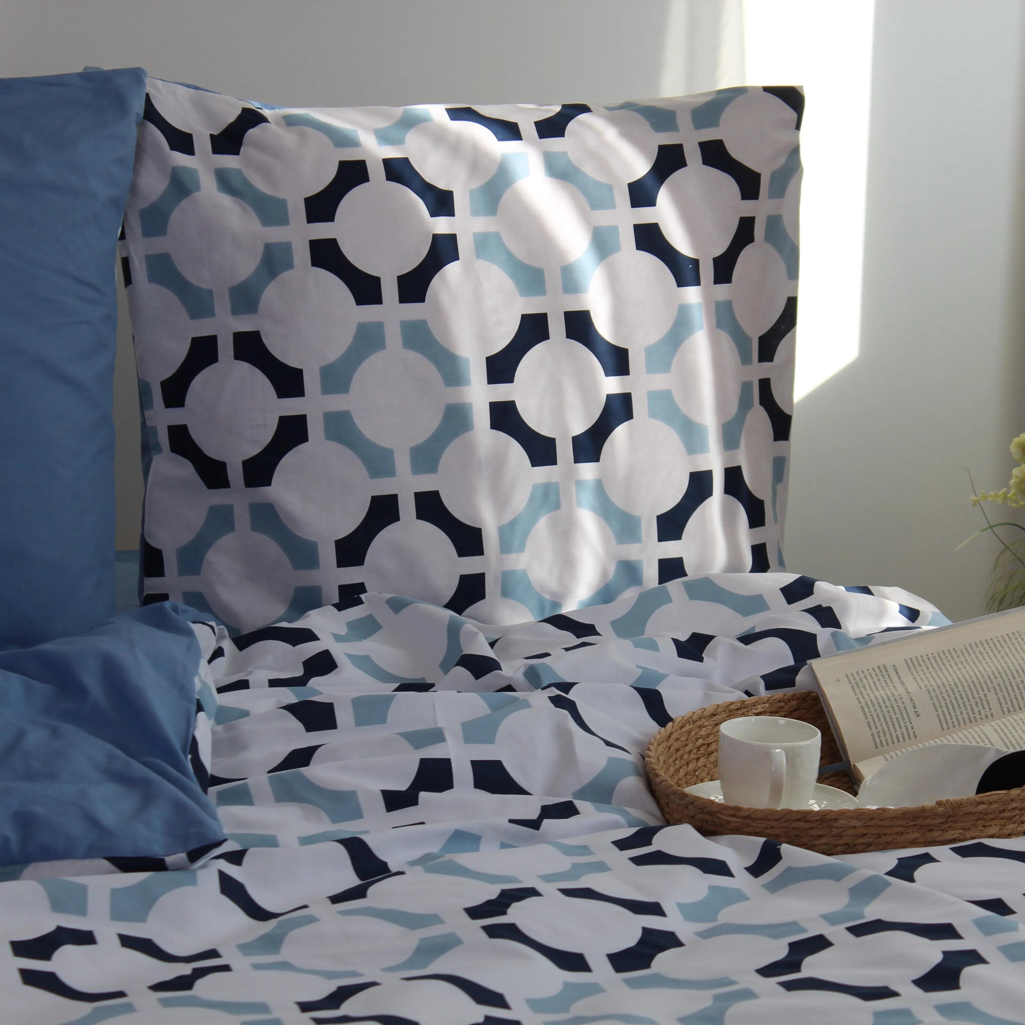 Bed Linen Set ТЕП «Happy Sleep» Ocean Grid, one and a half - Photo 5