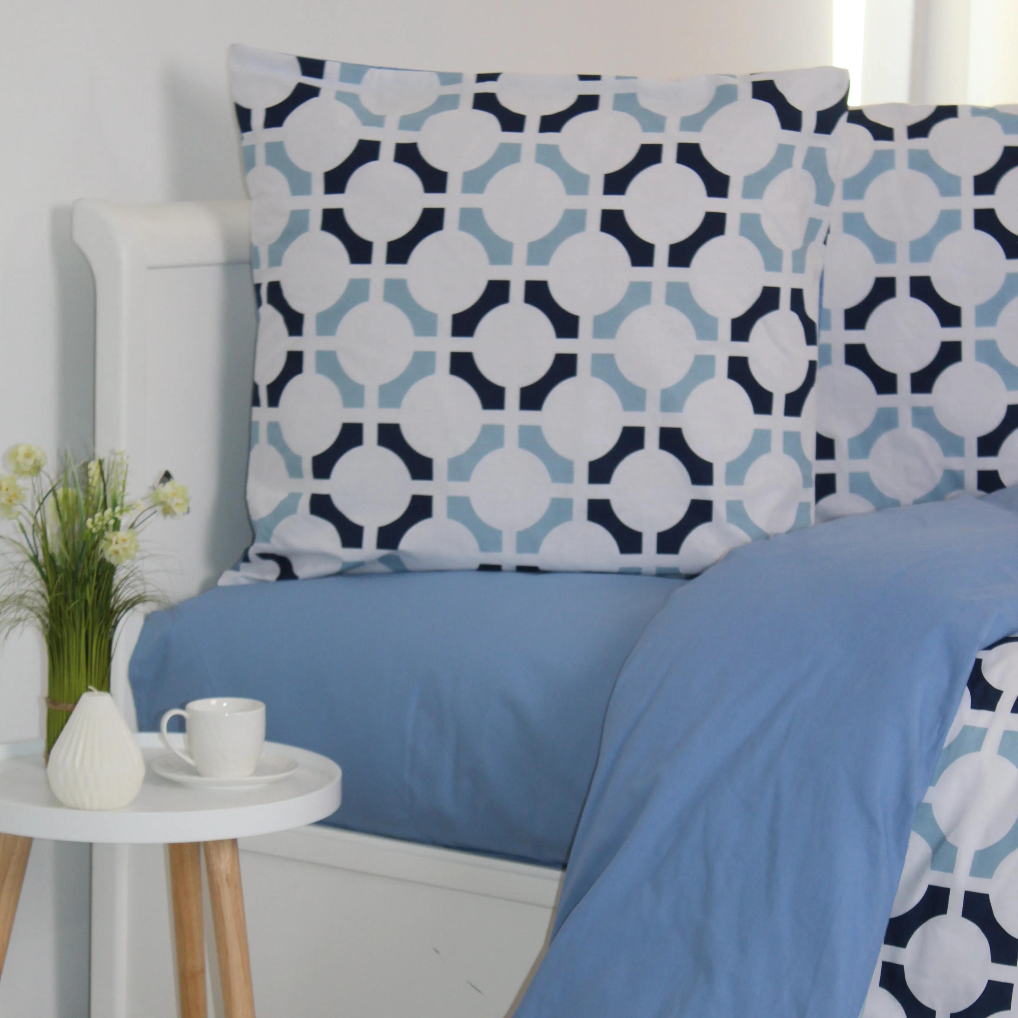 Bed Linen Set ТЕП «Happy Sleep» Ocean Grid, one and a half - Photo 6