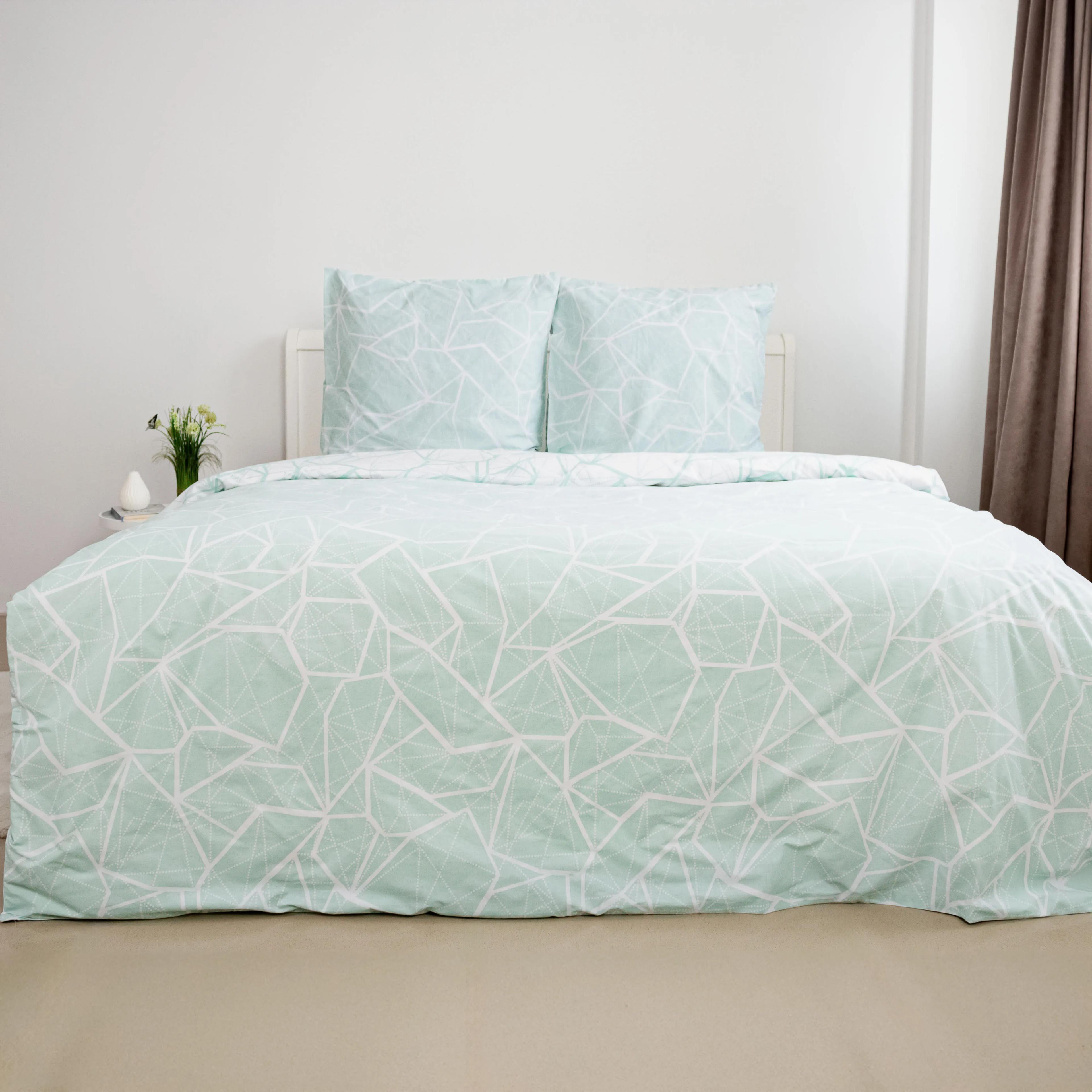 Bed Linen Set "TEP" Marble, 70x70, two-bedroom - Photo 2