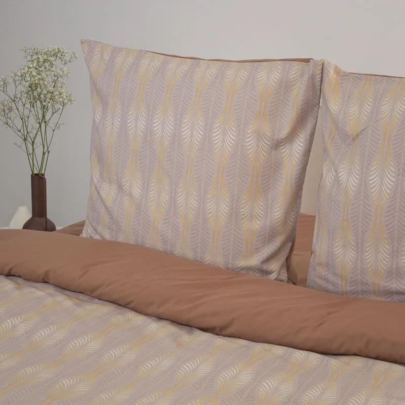 Комплект постільної білизни Melluna Golden Whisper, євро - Фото 6