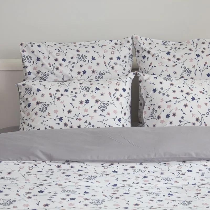 Комплект постільної білизни Melluna Silk Garden, євро - Фото 5