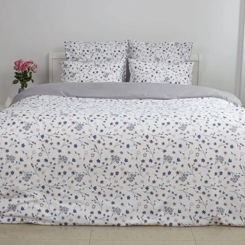 Комплект постільної білизни Melluna Silk Garden, євро - Фото 2