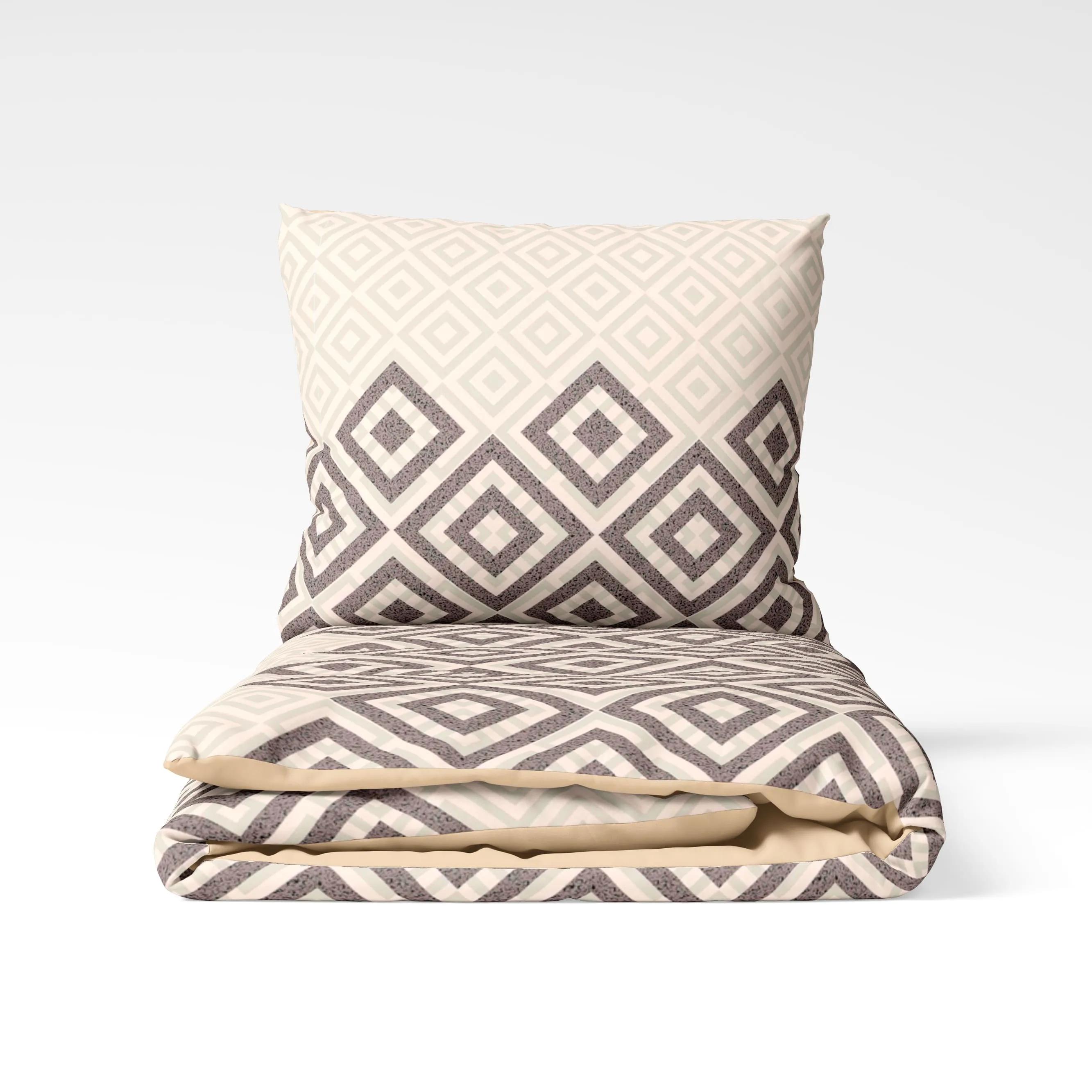 Комплект постільної білизни "ТЕП" Squares Beige