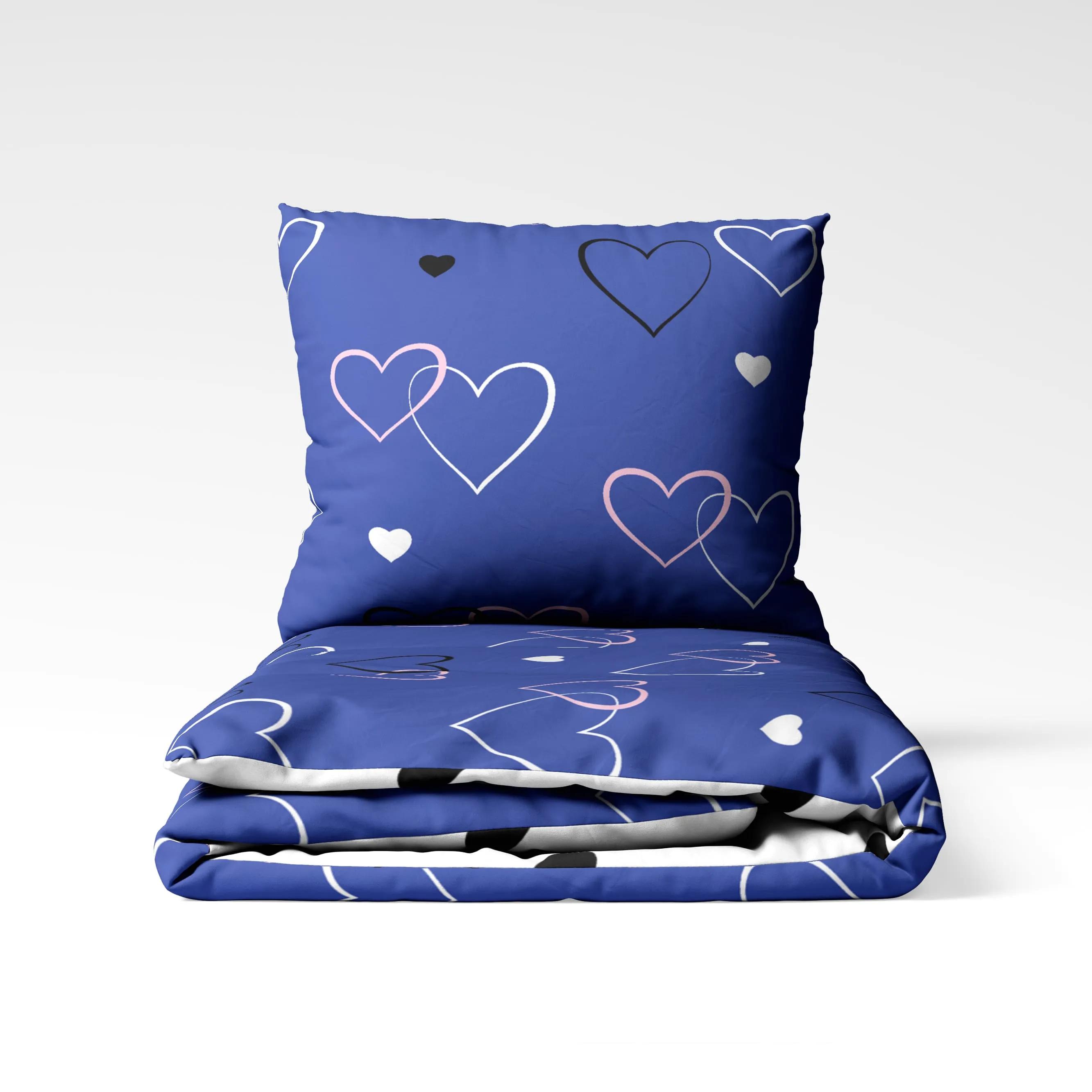 Постельное белье ТЕП "Happy Sleep" Navy Blue Love, 50x70