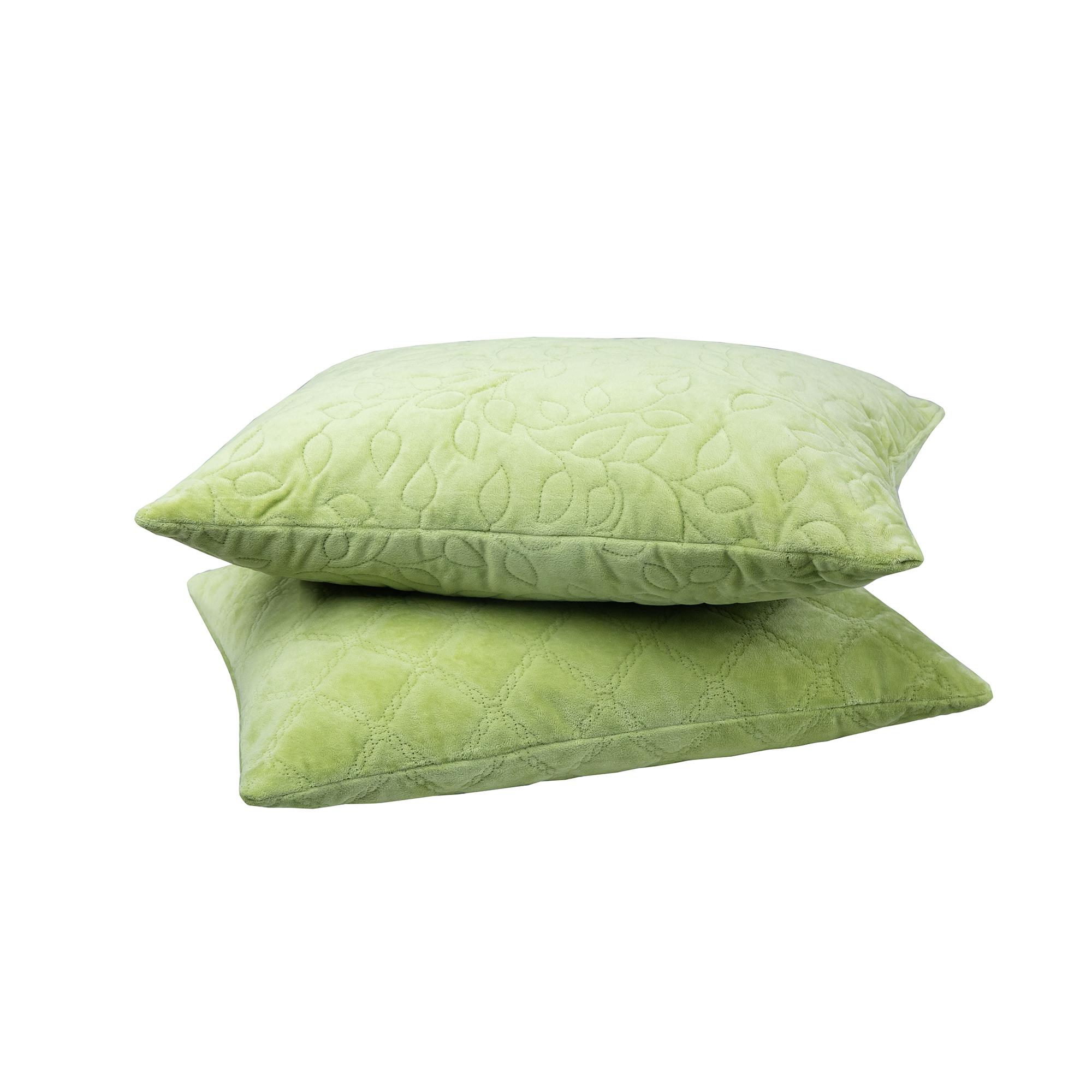 Подушка декоративная "VELOUR" Салатовая, 40x40 - Фото 3