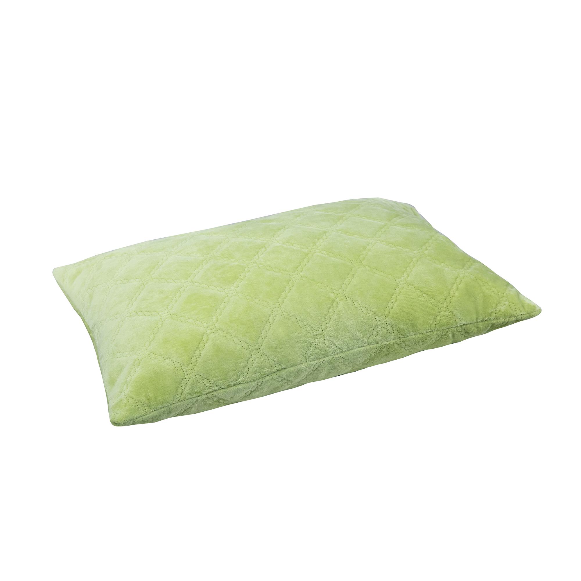 Подушка декоративная "VELOUR" Салатовая, 40x40 - Фото 2