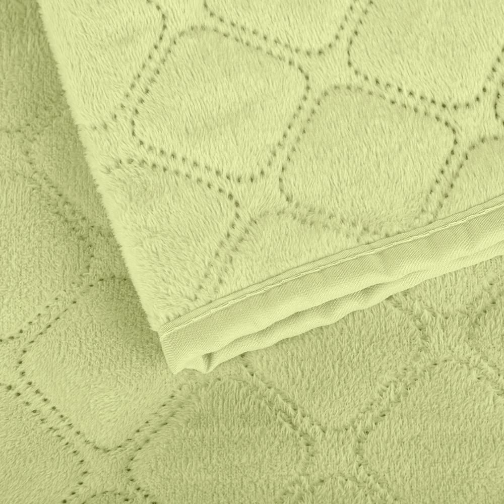 Bed Covers TEP "VELOUR" Salad/Rhombus round, 150x210 - Photo 5