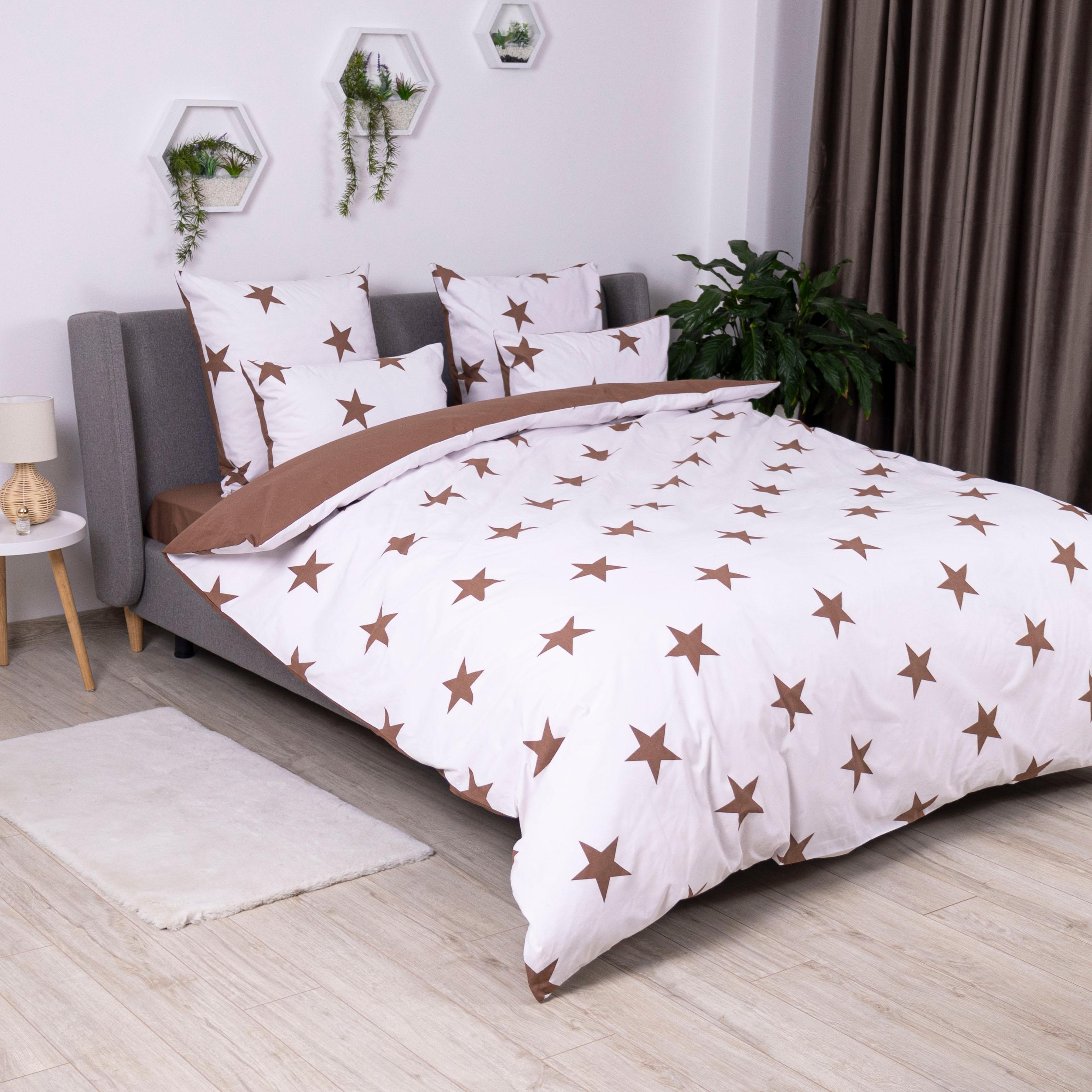 Постільна білизна ТЕП "Soft dreams" Morning Star Cappuccino, 70x70, полуторна - Фото 3