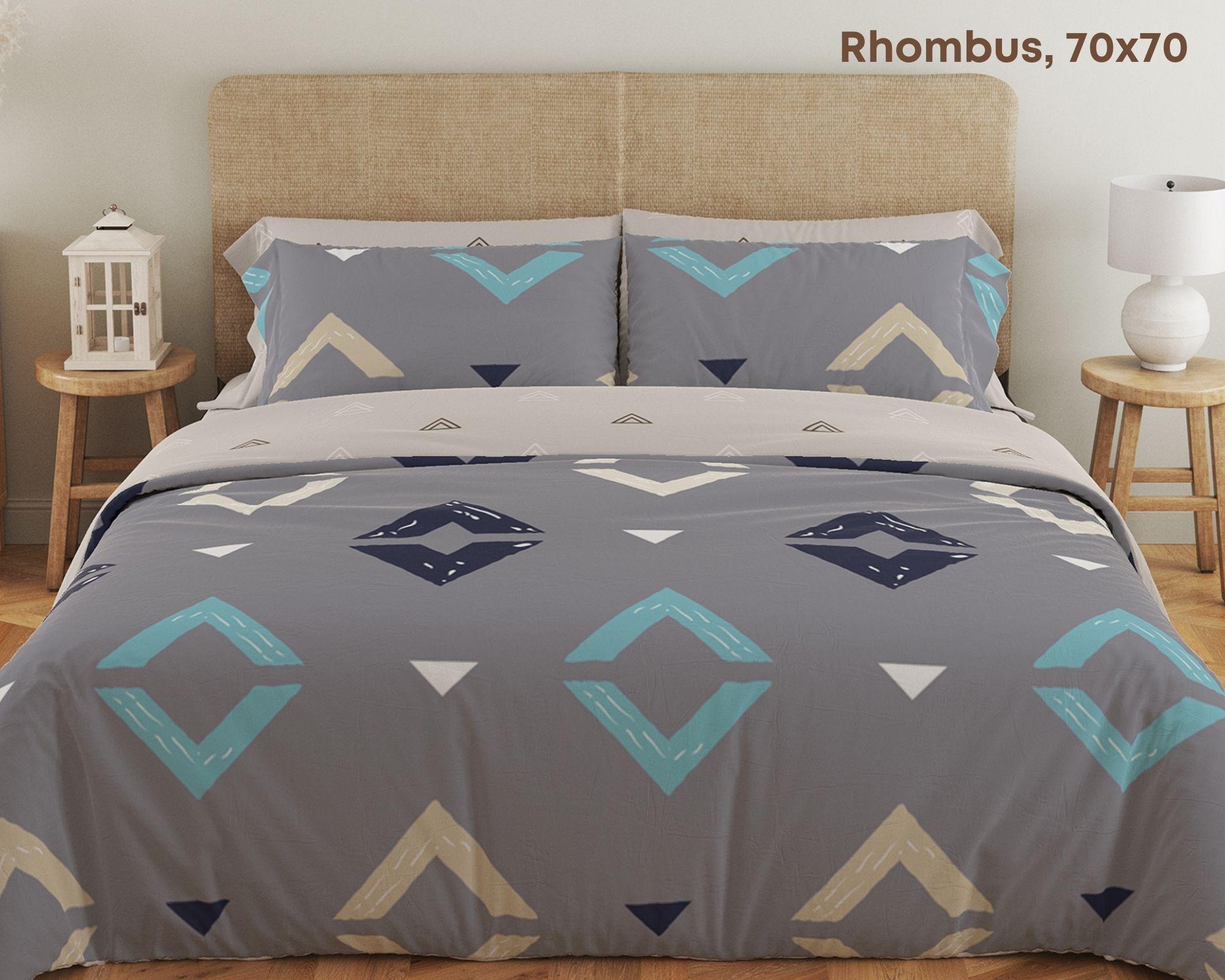 Постільна білизна ТЕП "Soft dreams" Rhombus, 70x70, полуторна - Фото 7