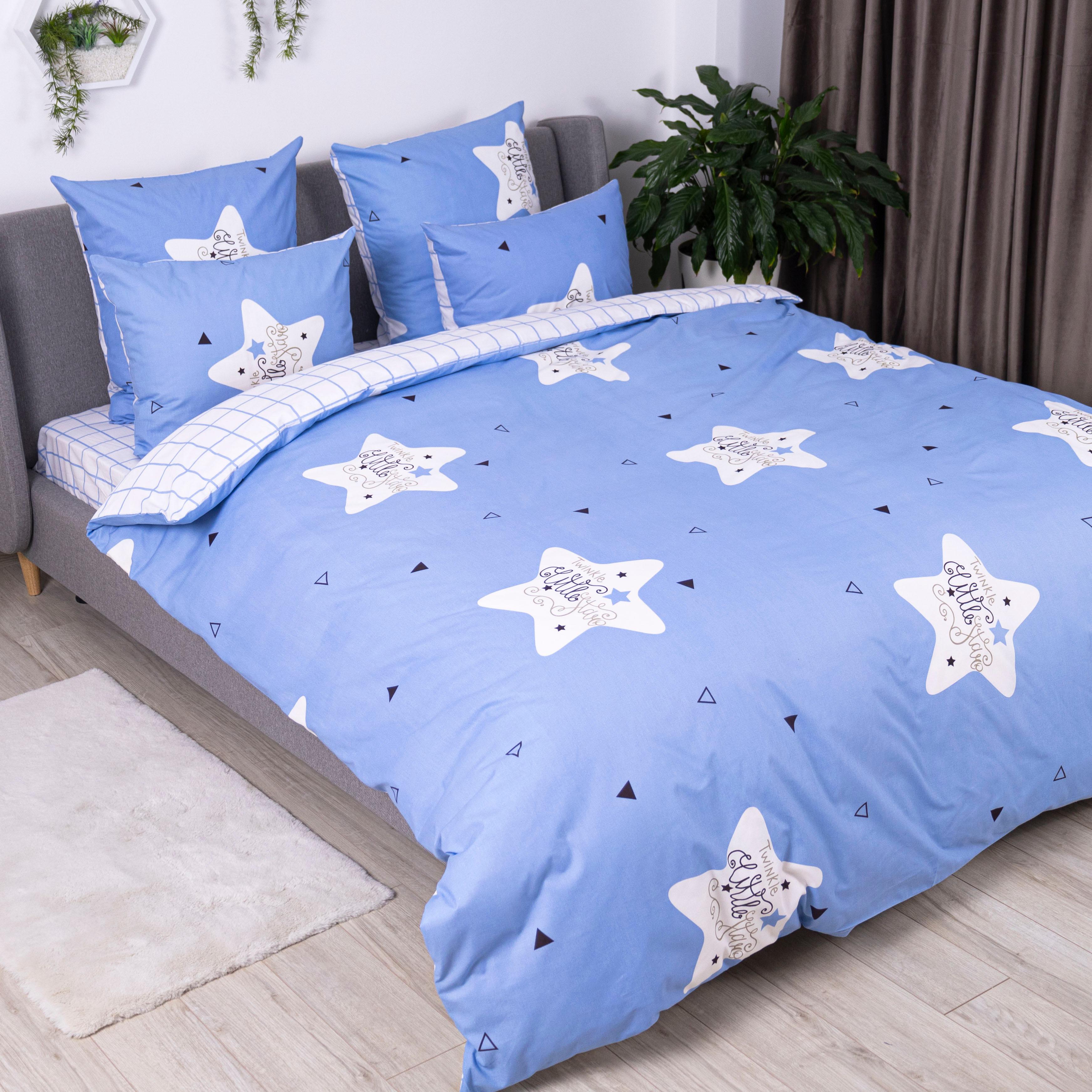 Постельное белье ТЕП "Soft dreams" Twinkle Stars, 70x70, полуторное - Фото 3