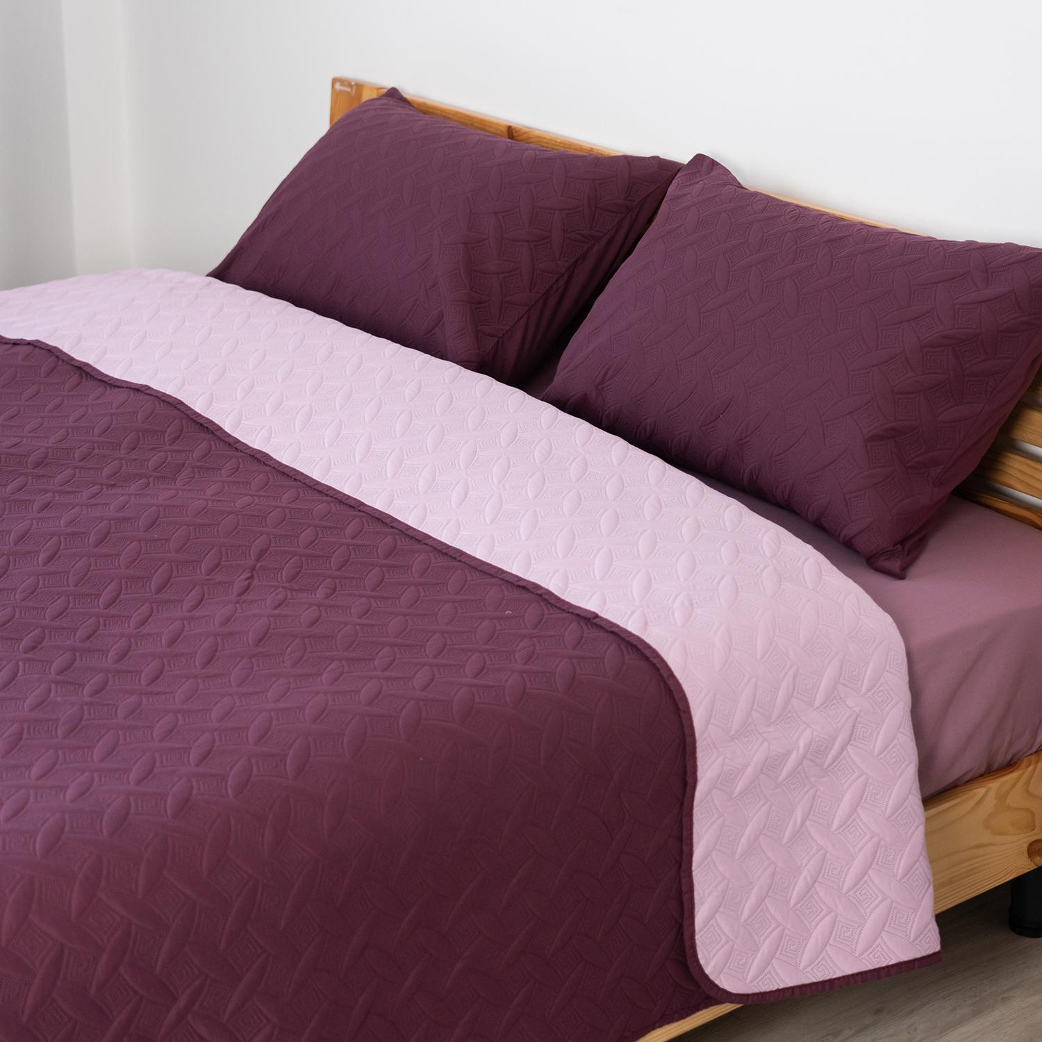 Bed Covers TEP "VINTAGE" pillowcase 50*70 sm Burgundy/Vintage, 150x210 - Photo 2