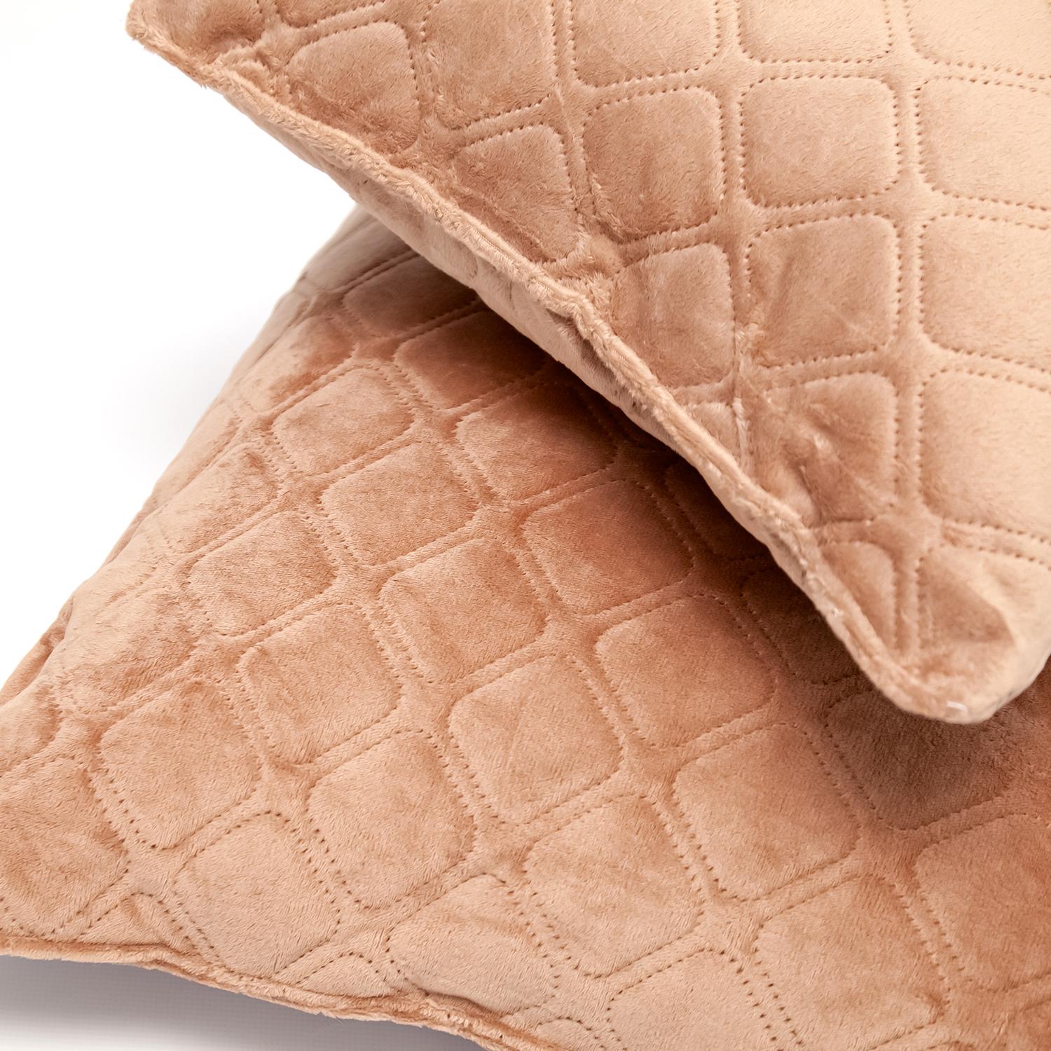 Подушка декоративна "VELOUR" Капучіно, 50x70 - Фото 4