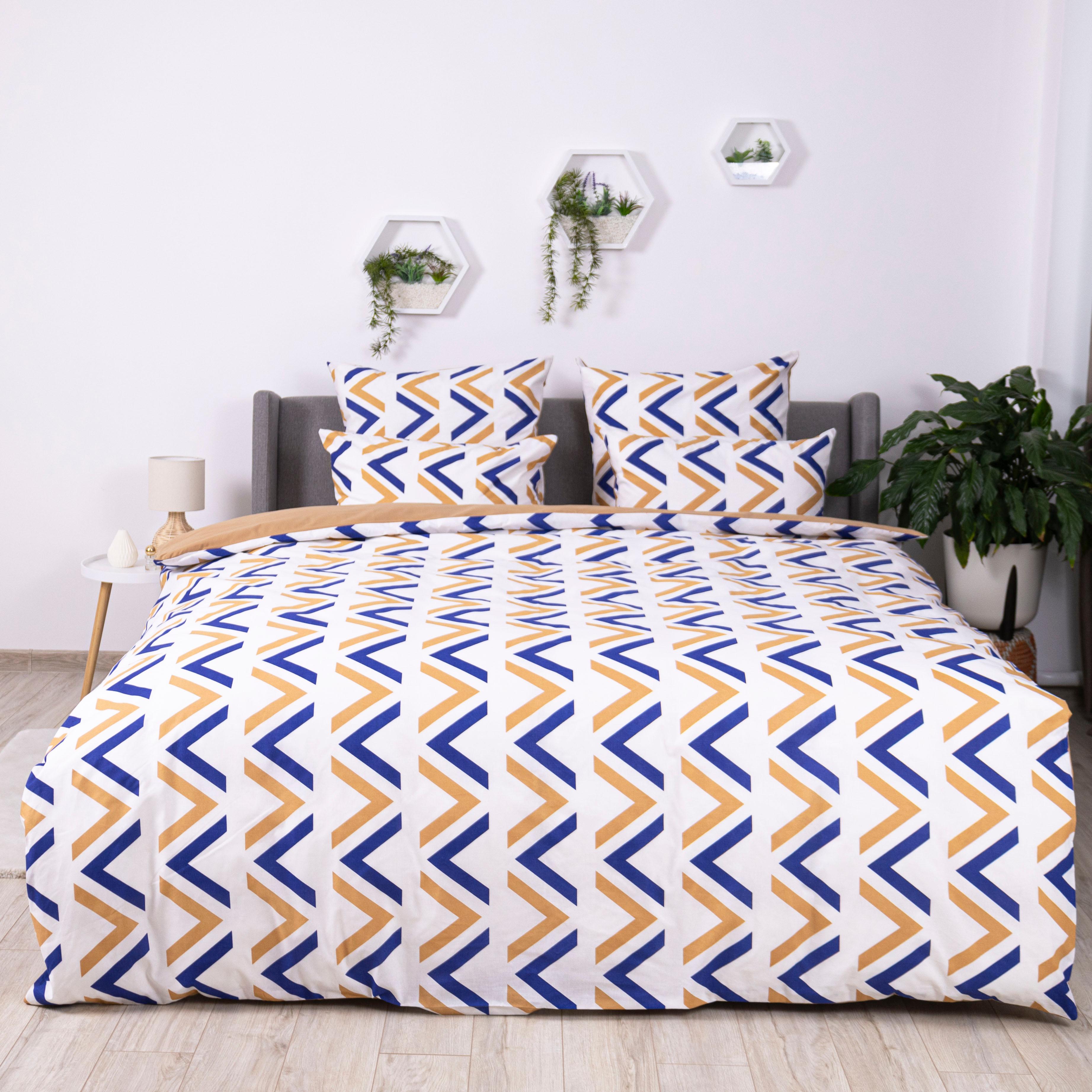 Bedding Set TEP "Soft dreams" Geometry Pasion, 70x70, one and a half - Photo 2