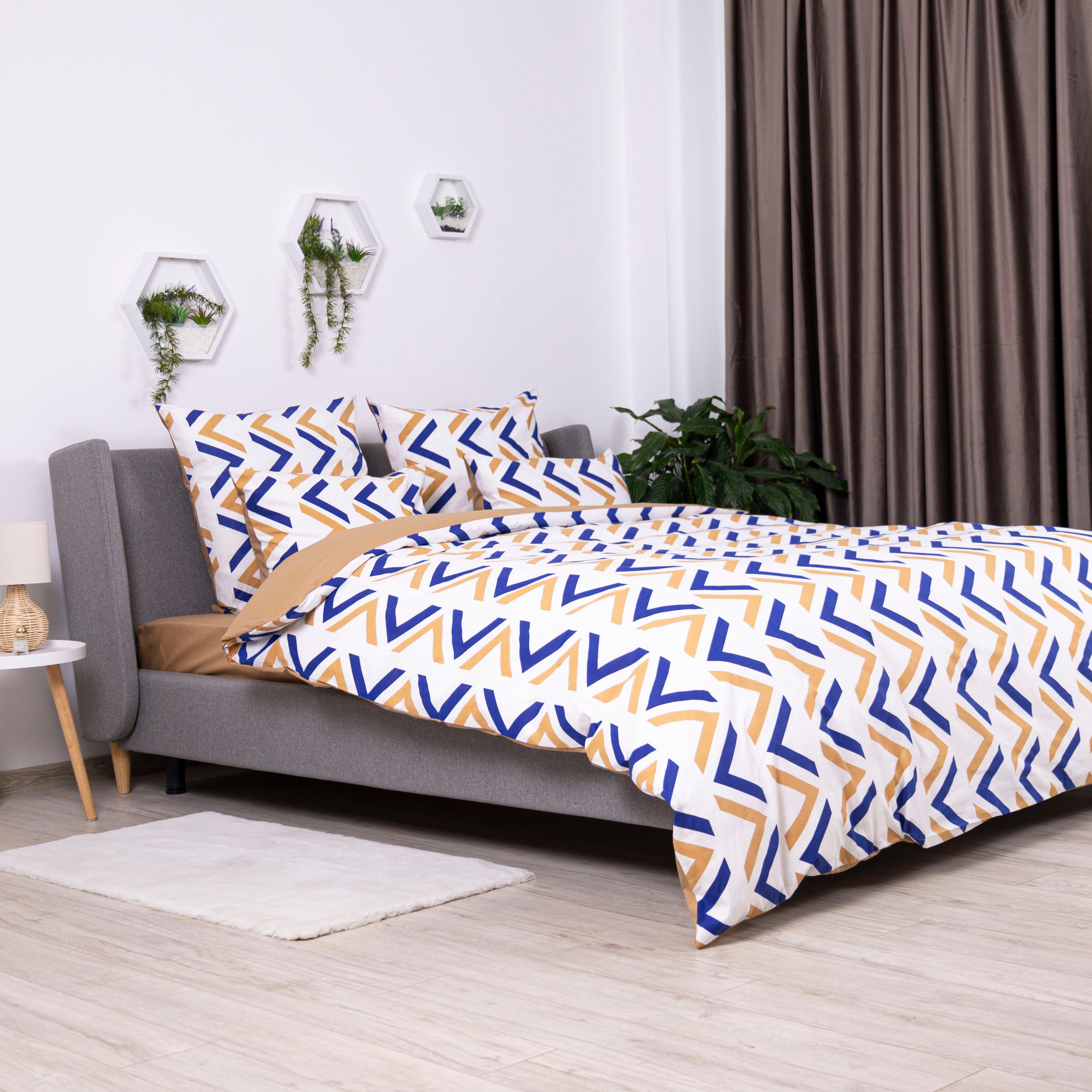 Bedding Set TEP "Soft dreams" Geometry Pasion, 70x70, one and a half - Photo 4