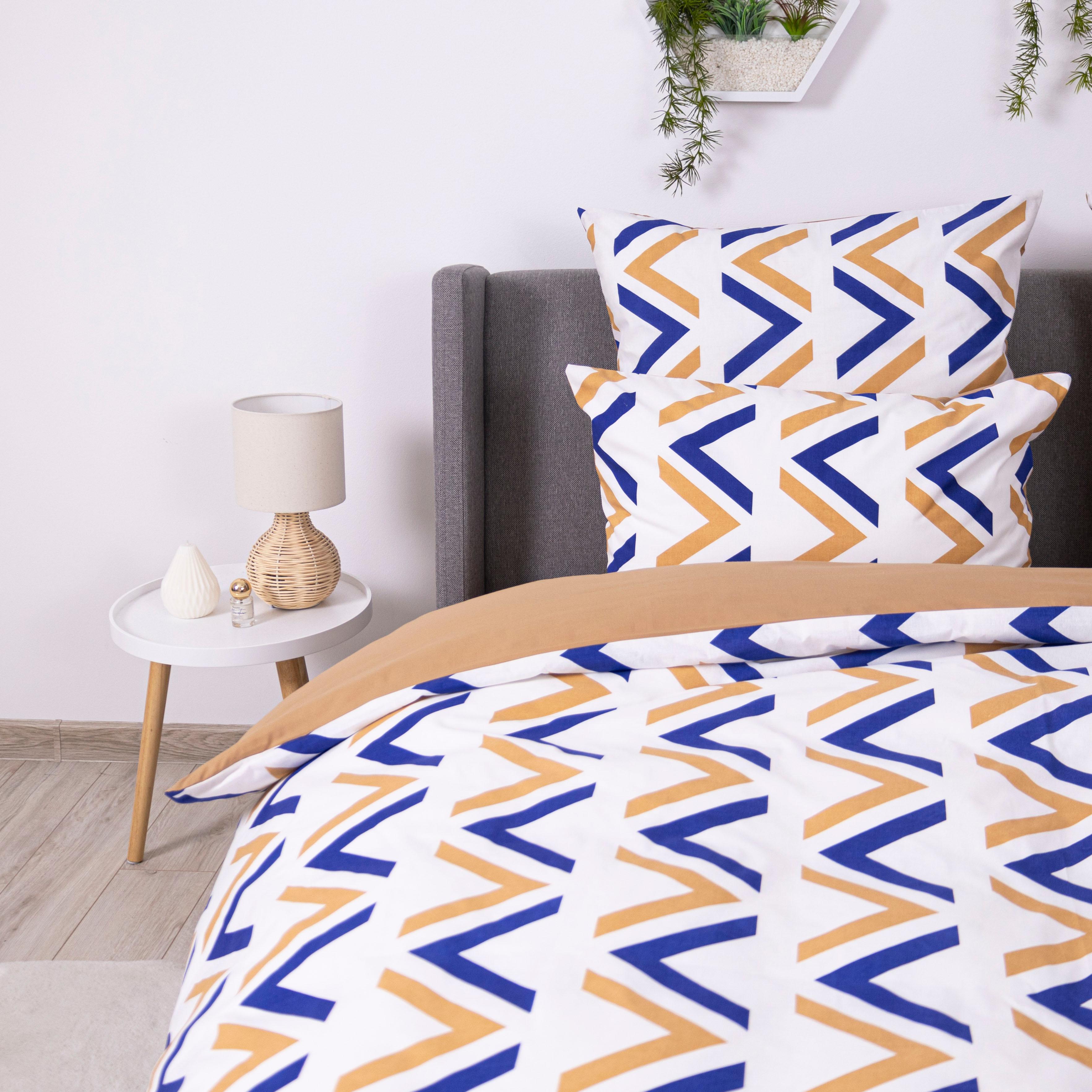 Bedding Set TEP "Soft dreams" Geometry Pasion, 70x70, one and a half - Photo 5