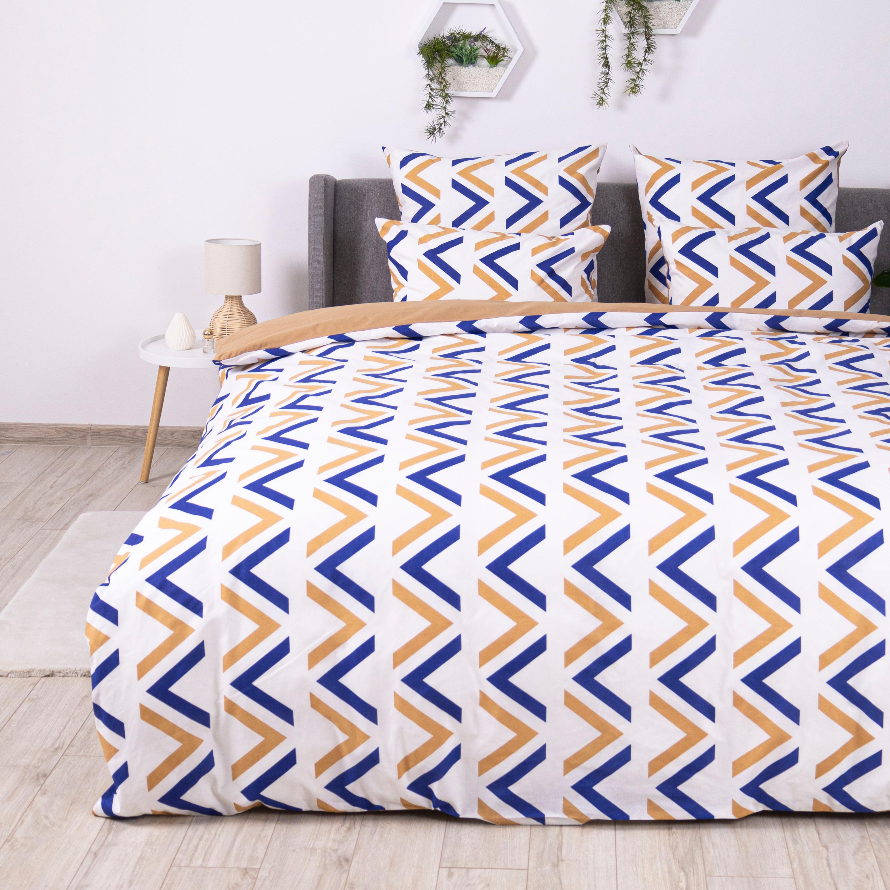 Bedding Set TEP "Soft dreams" Geometry Pasion, 70x70, one and a half - Photo 6