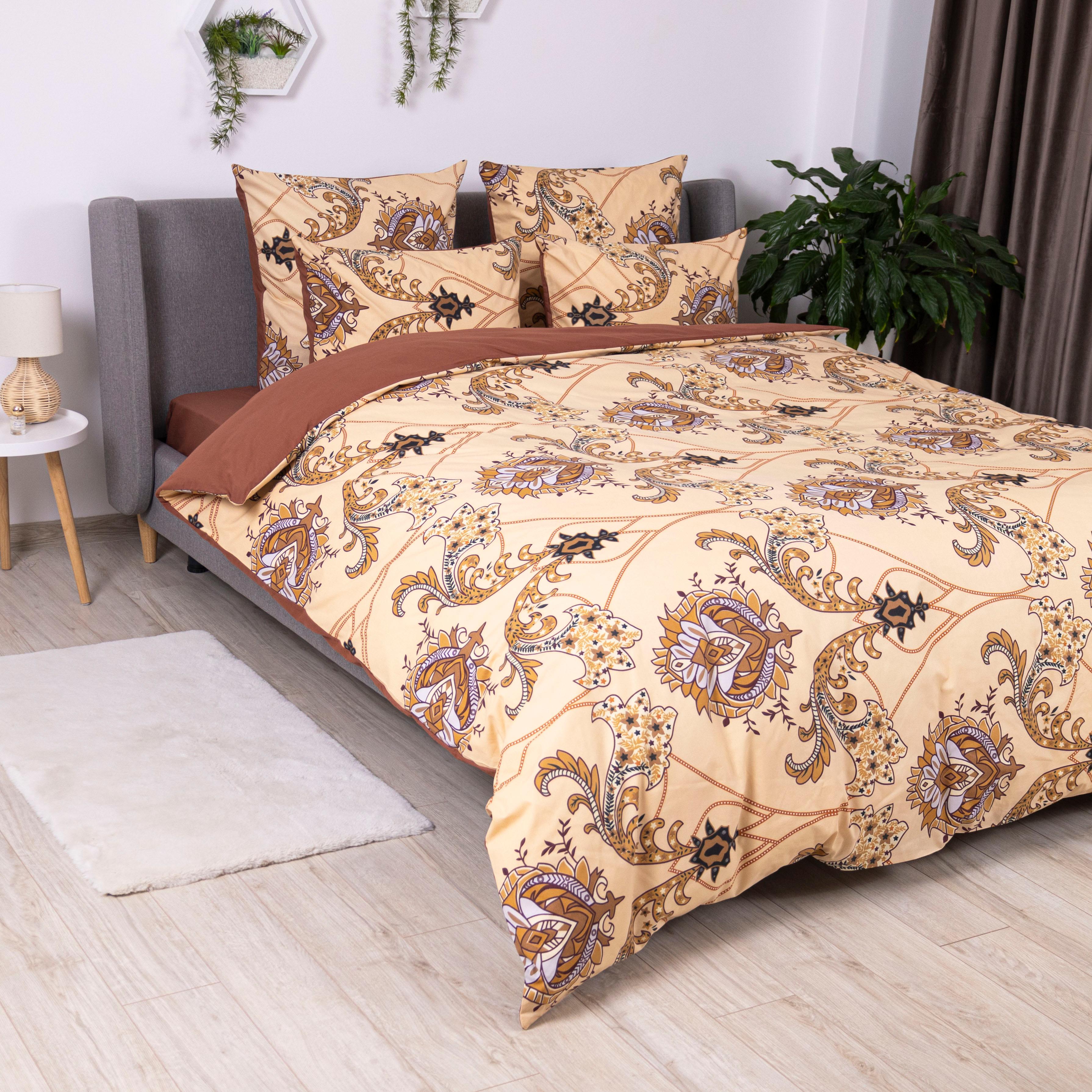 Постільна білизна ТЕП "Soft dreams" Chocolate Fusion, 70x70, двоспальна - Фото 3
