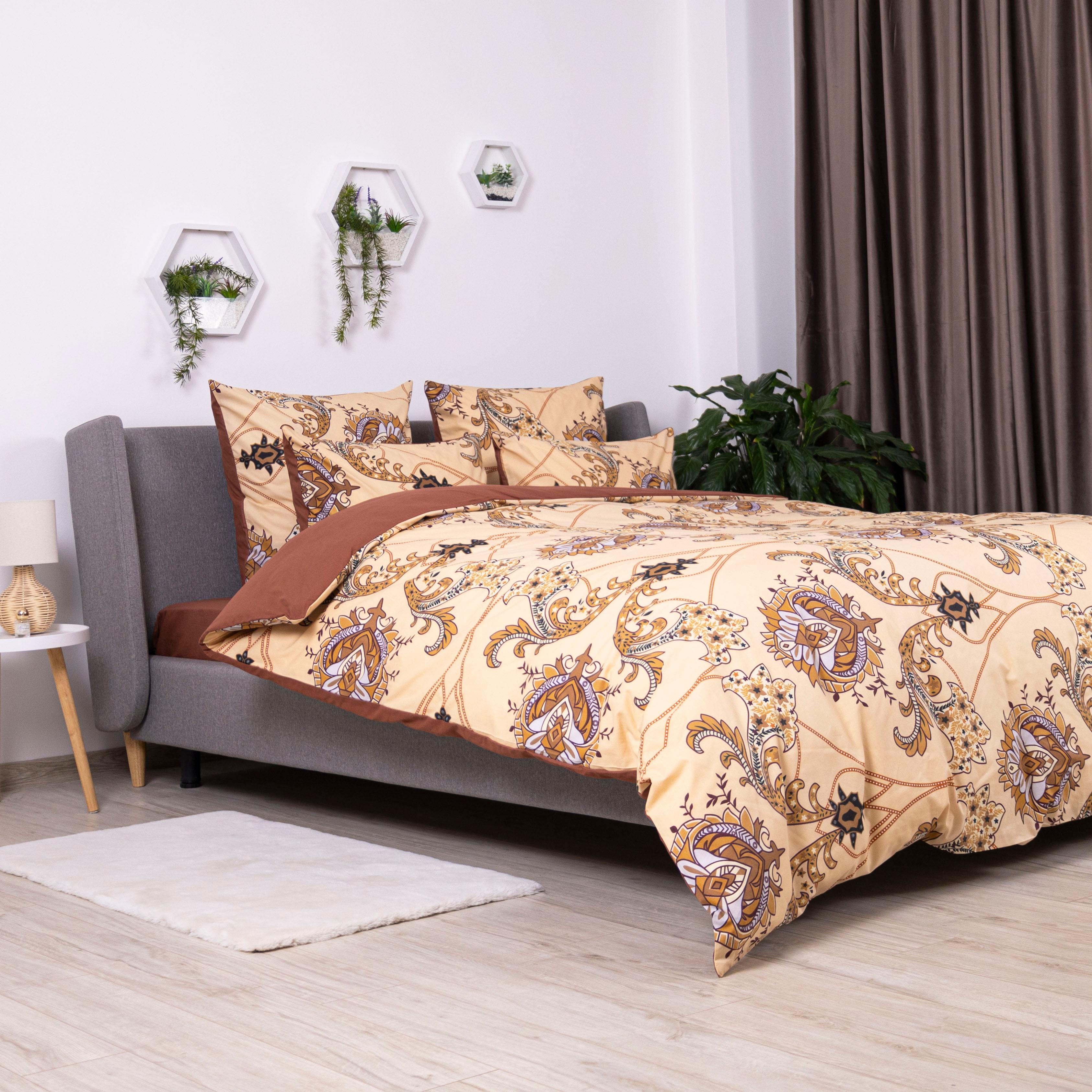 Постільна білизна ТЕП "Soft dreams" Chocolate Fusion, 70x70, двоспальна - Фото 4
