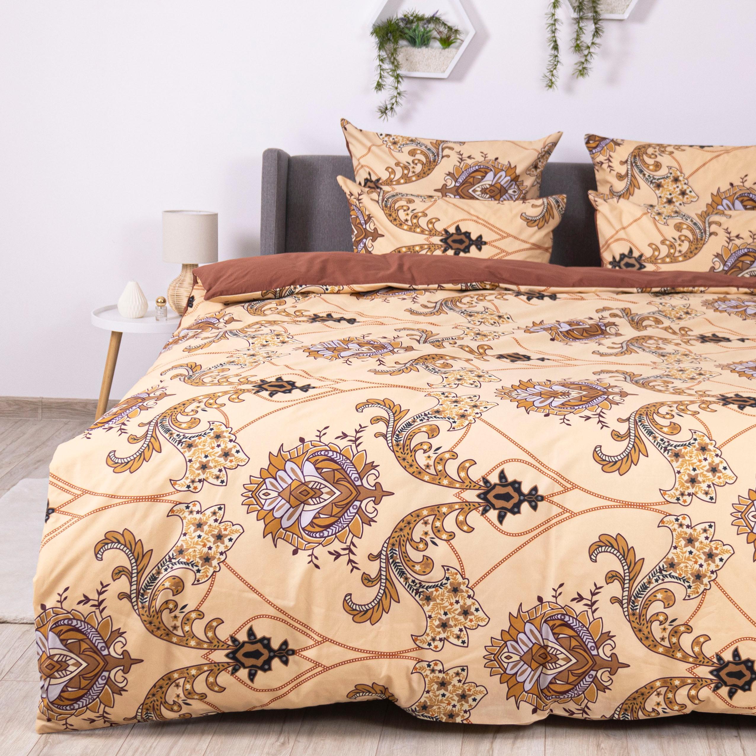 Постільна білизна ТЕП "Soft dreams" Chocolate Fusion, 70x70, двоспальна - Фото 6
