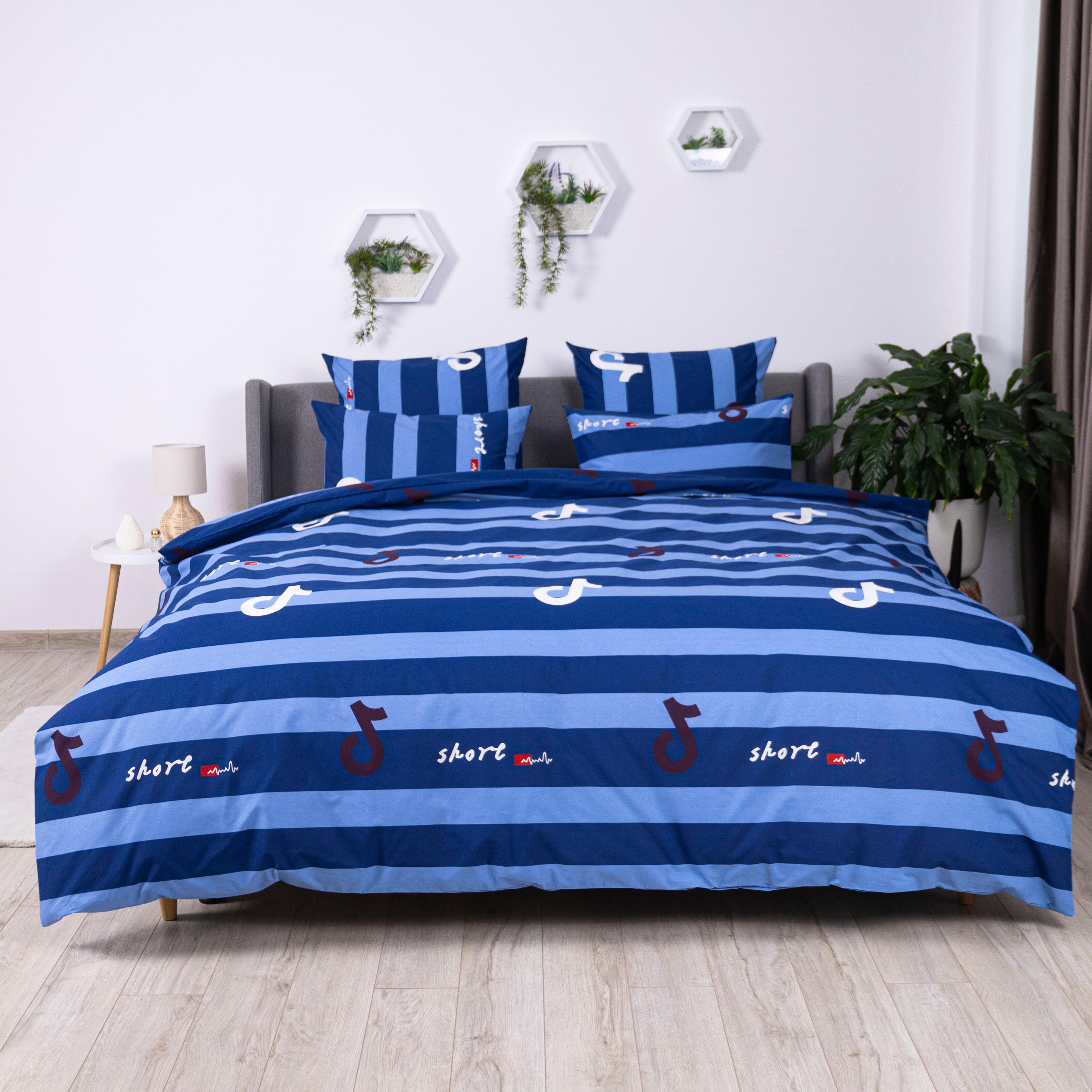 Bedding Set TEP "Soft dreams" Line Blue, 70x70, one and a half - Photo 2